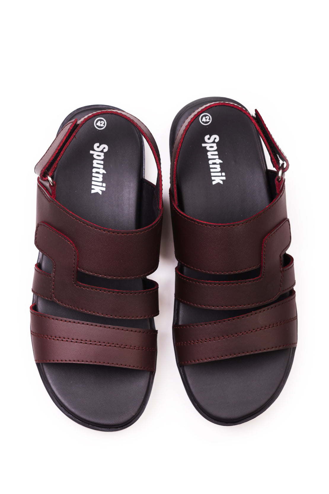 Maroon Sandal K00705/017