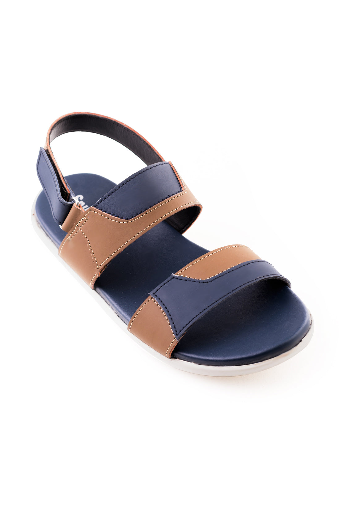 Blue & Fawn Sandal K00716/506