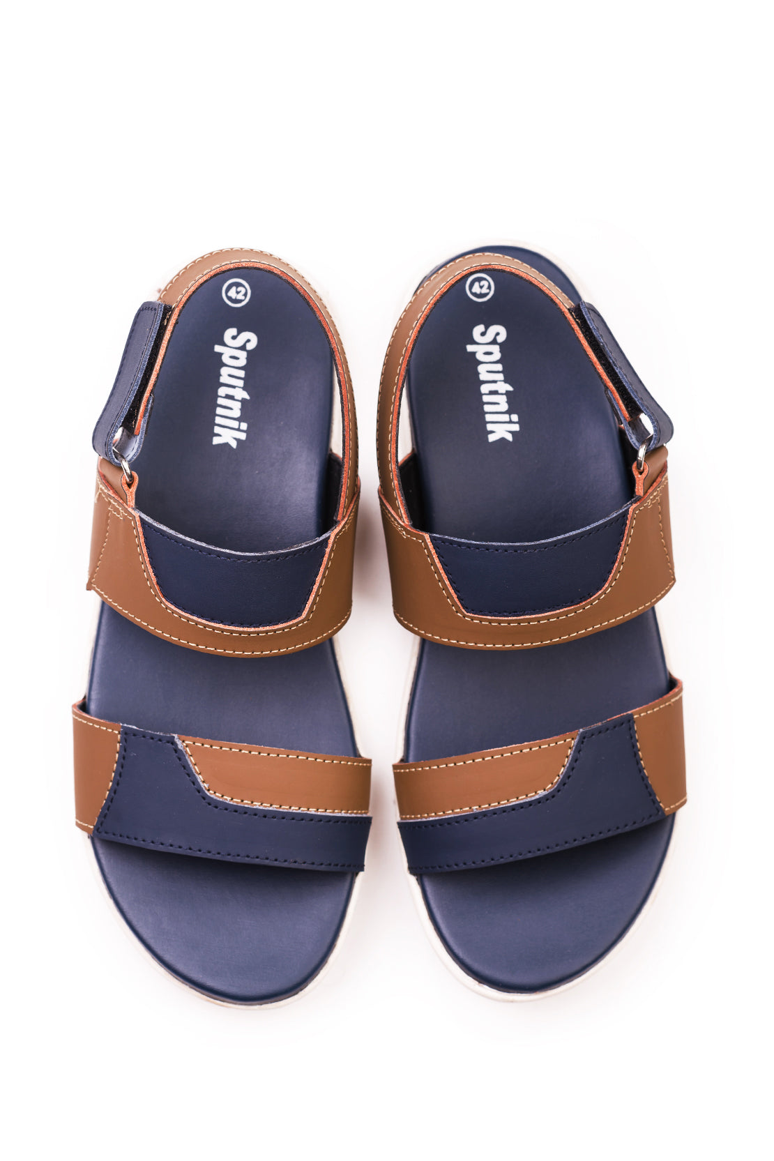 Blue & Fawn Sandal K00716/506