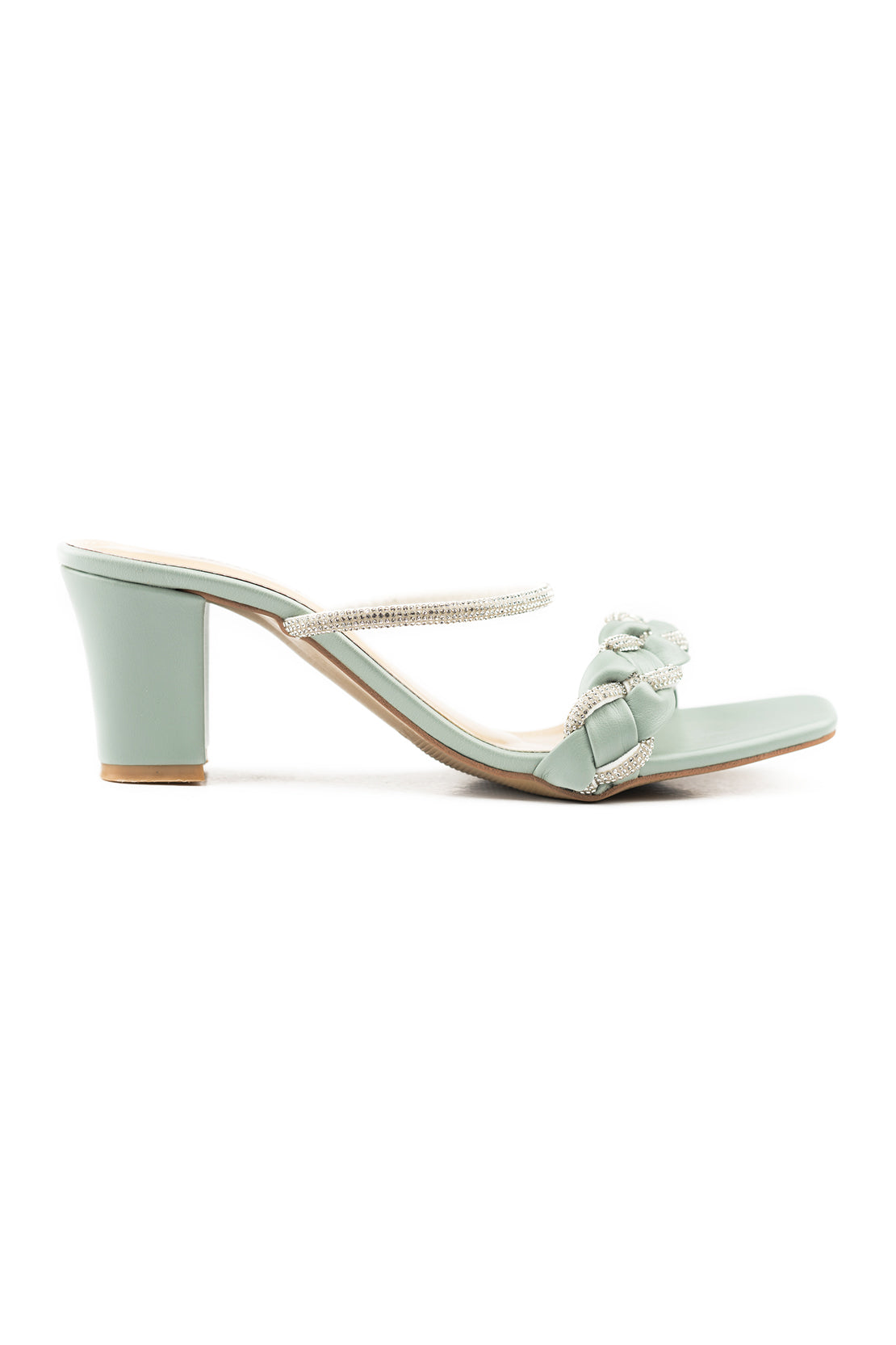 Aqua Green Fancy Slipper J02725/OFF