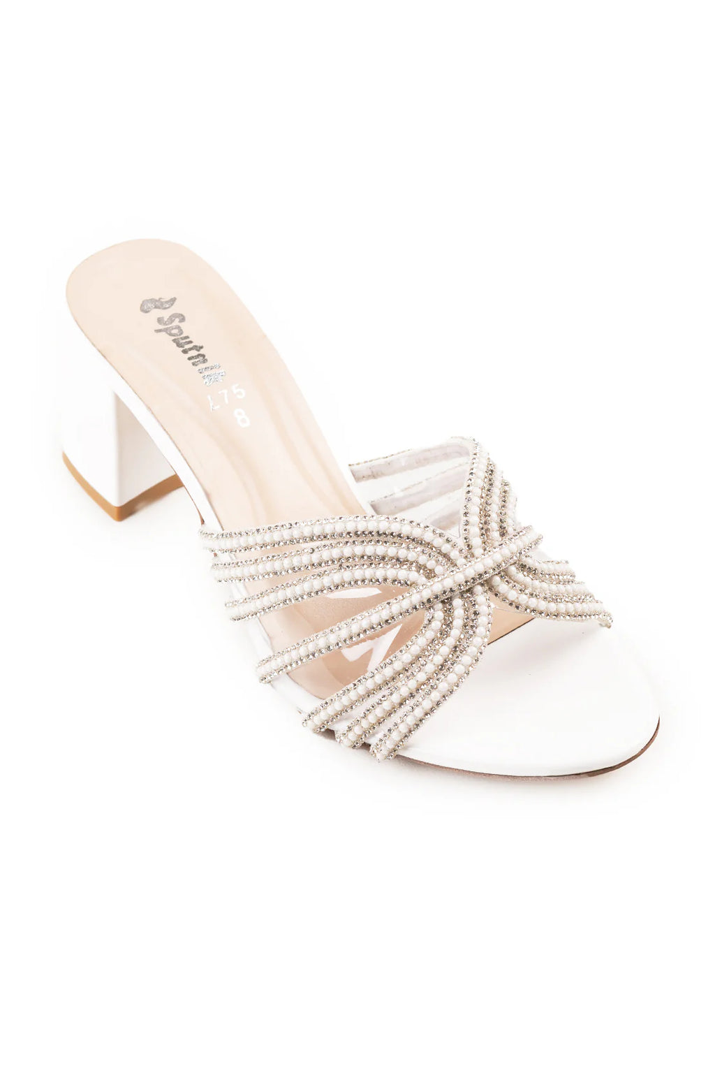 White Fancy Slipper L02773/003