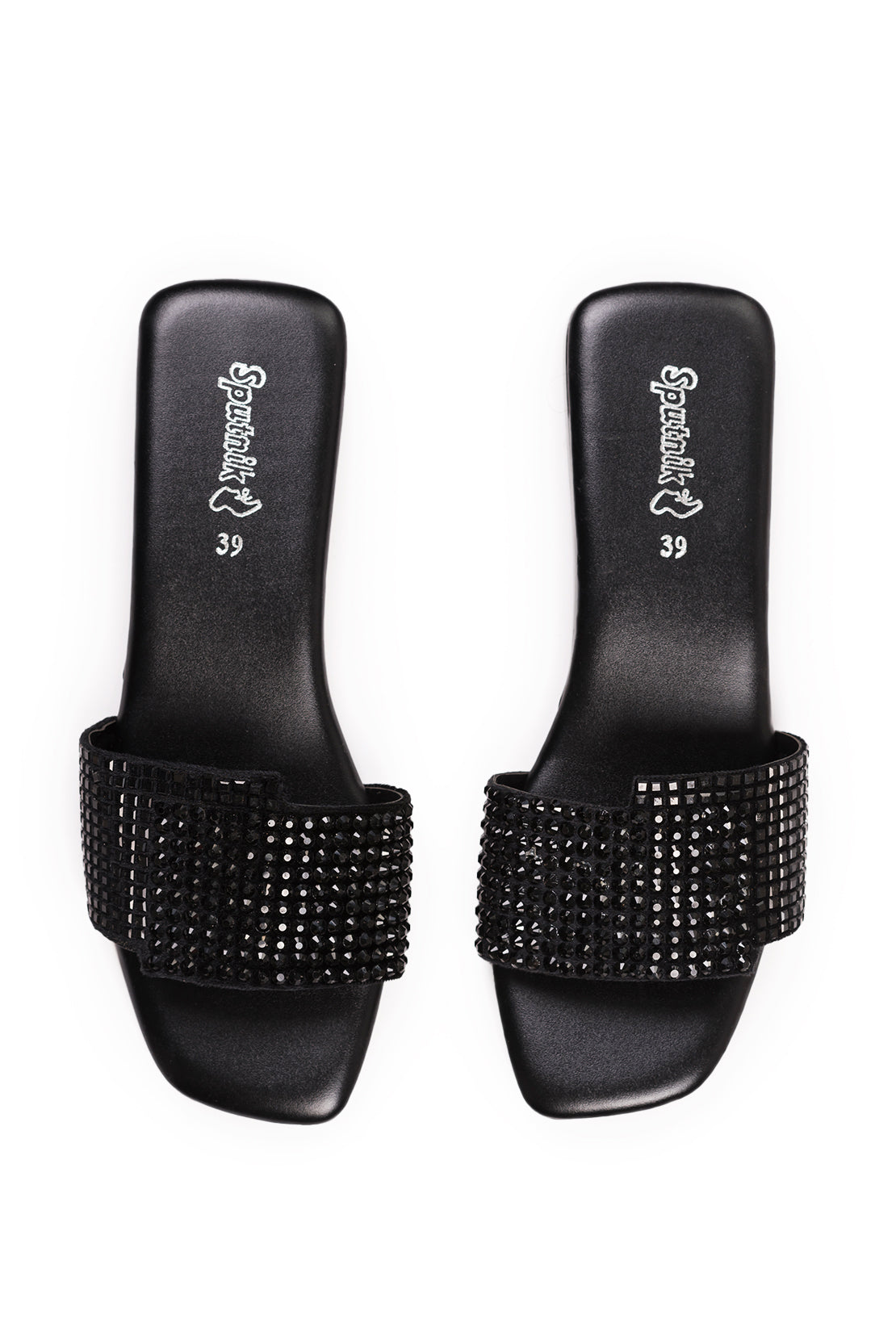 Black Flat Slipper L03284/002