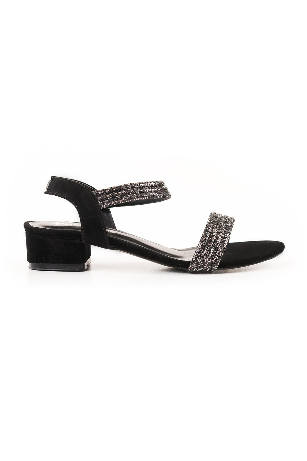Black Suede Sandal K02282/2s0