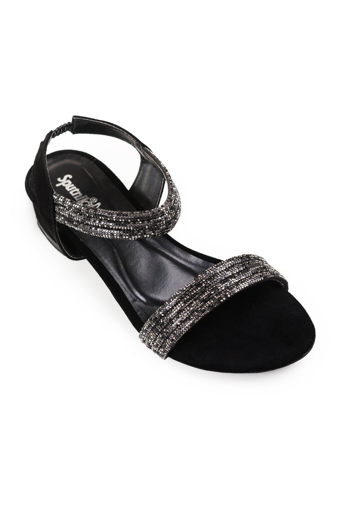 Black Suede Sandal K02282/2s0