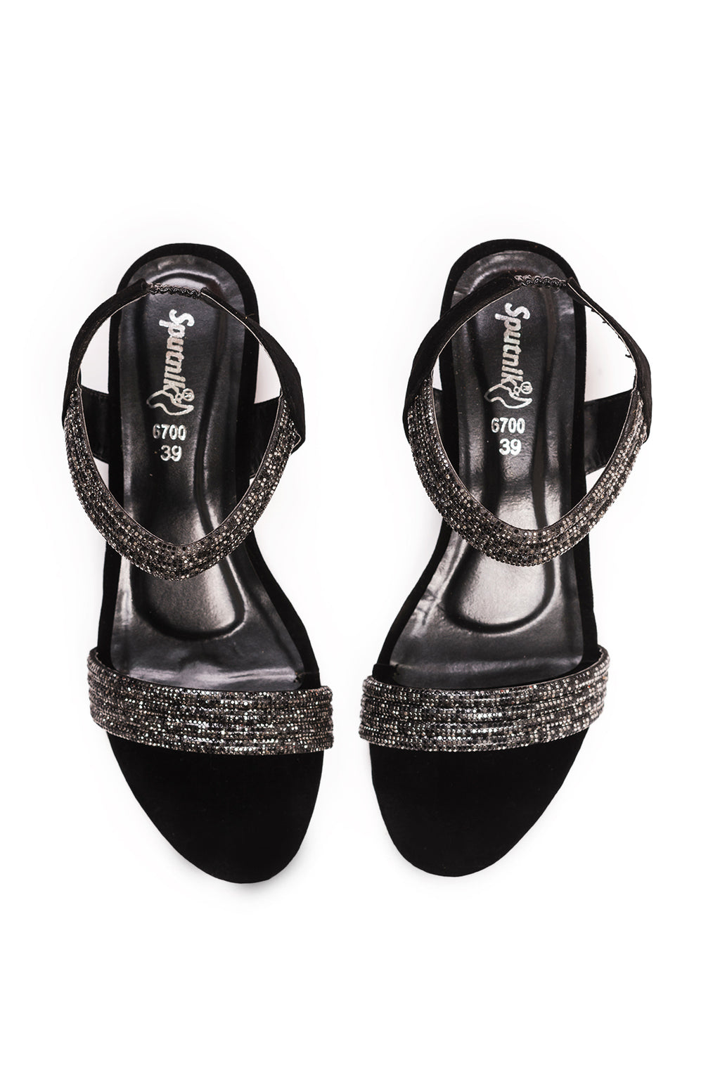 Black Suede Sandal K02282/2s0