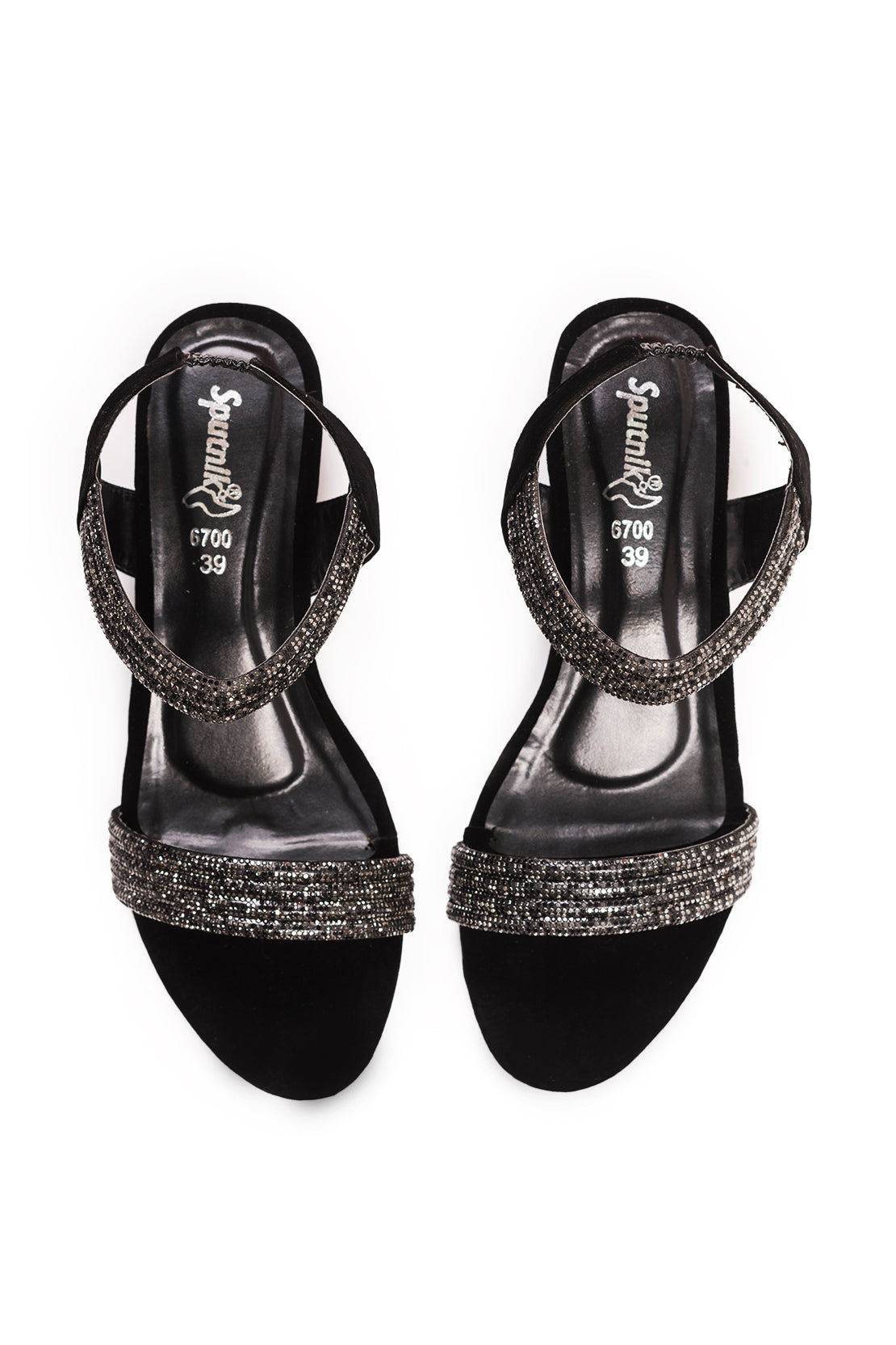 Black Suede Sandal K02282/2s0