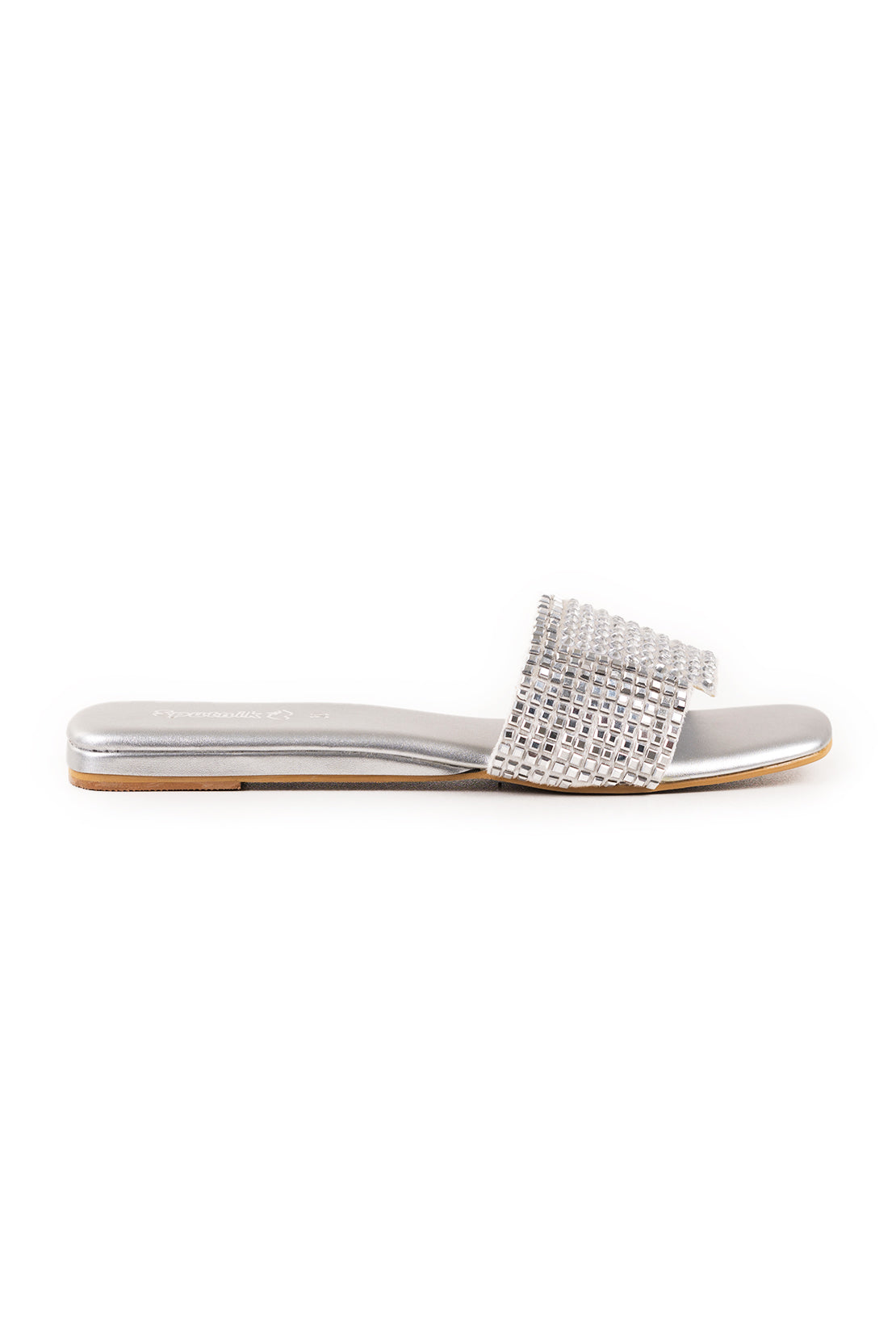 Flat Silver Slipper L03284/010