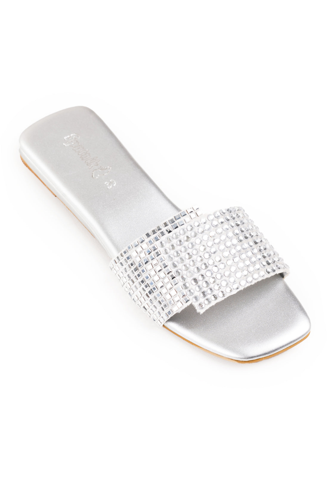 Flat Silver Slipper L03284/010