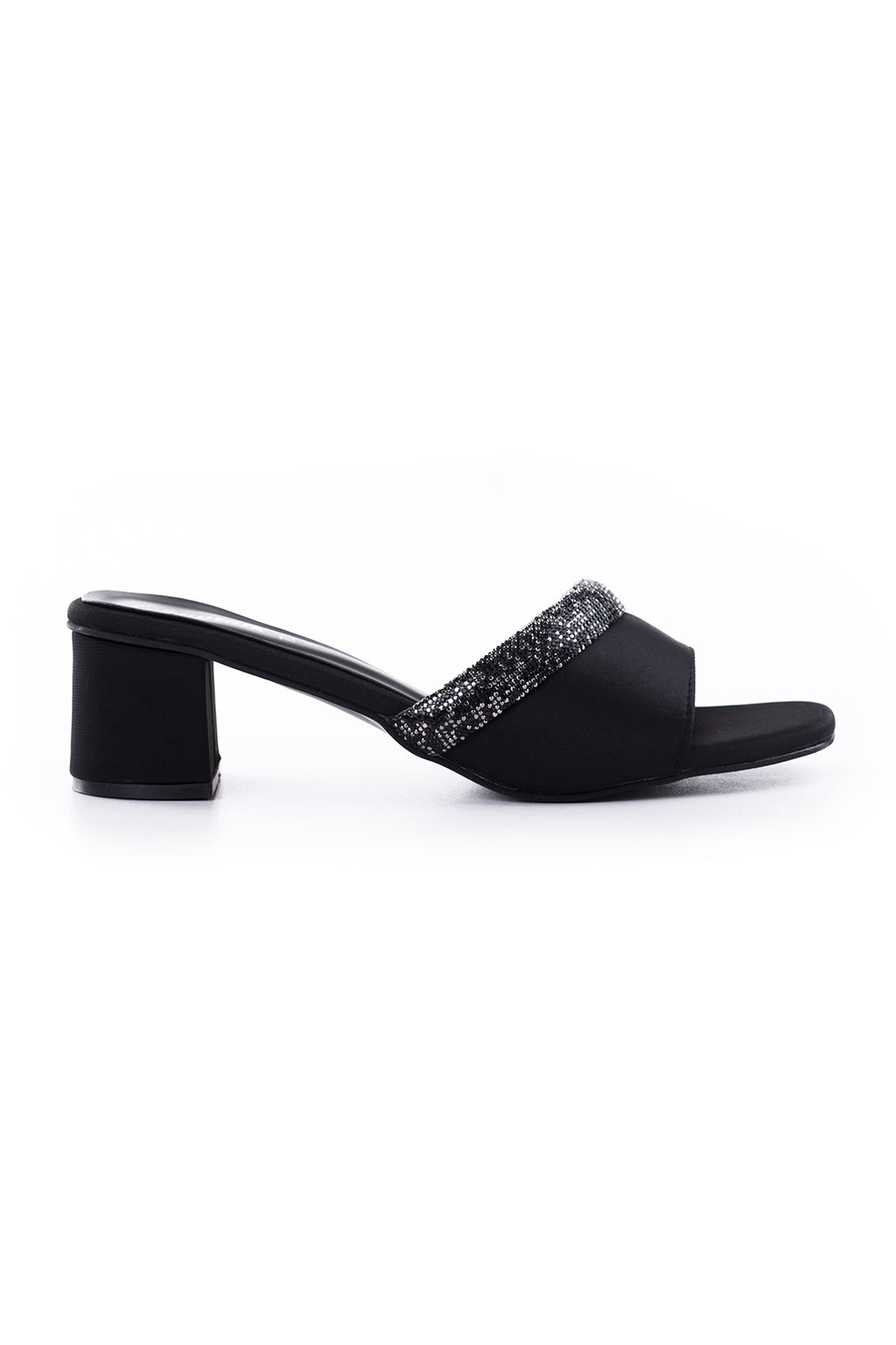 Black Fancy Slipper L02474/002