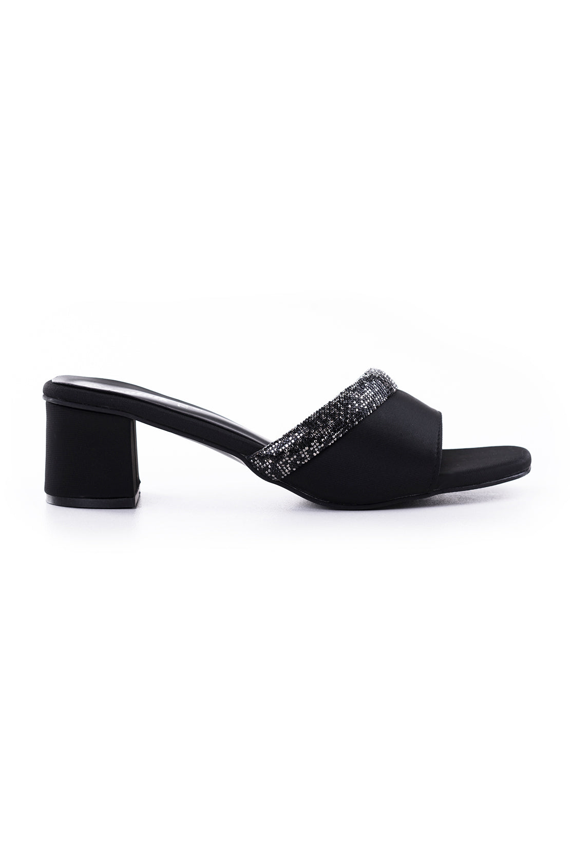 Black Fancy Slipper L02474/002