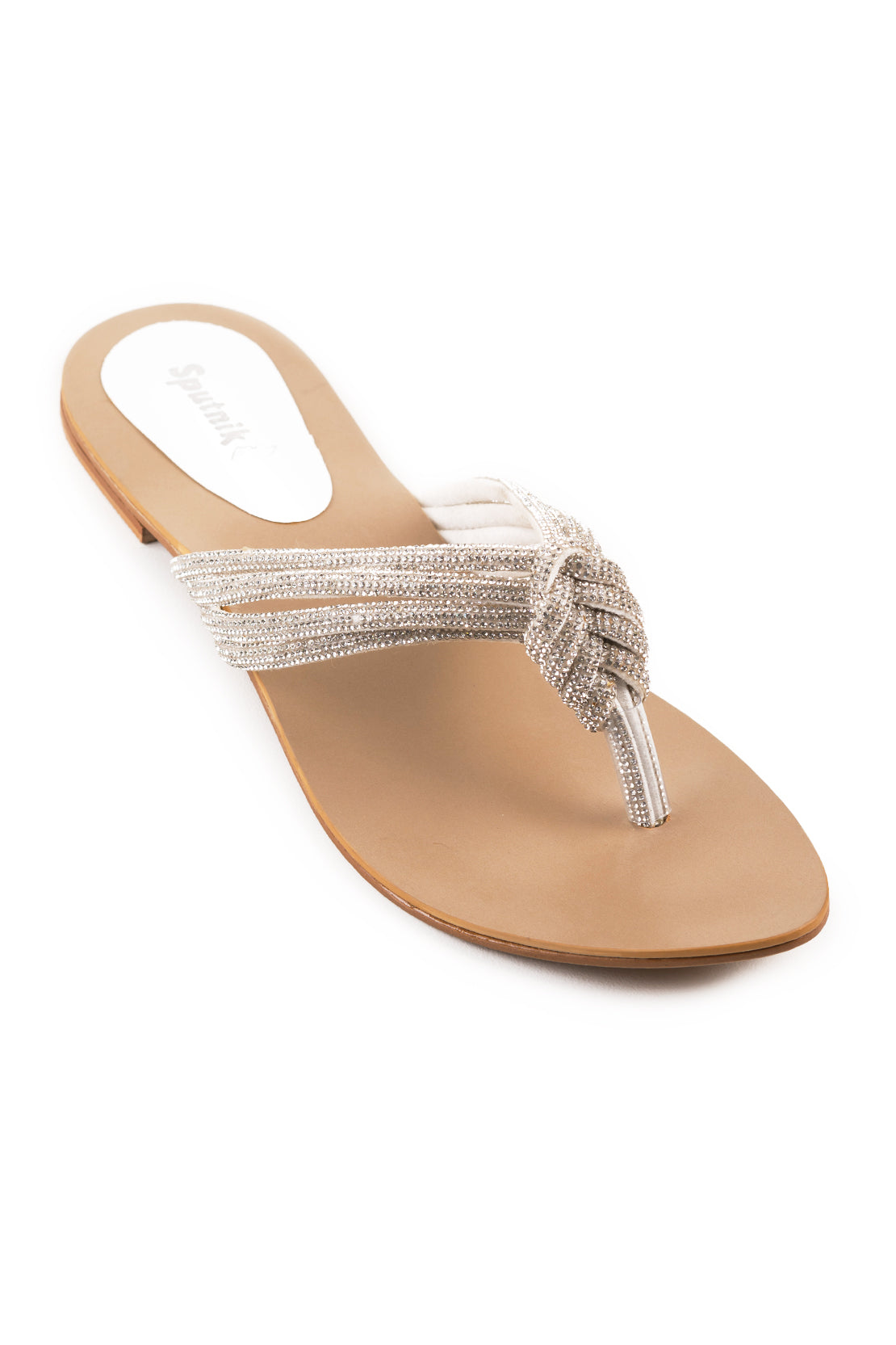 White Flat Slipper K02187/003