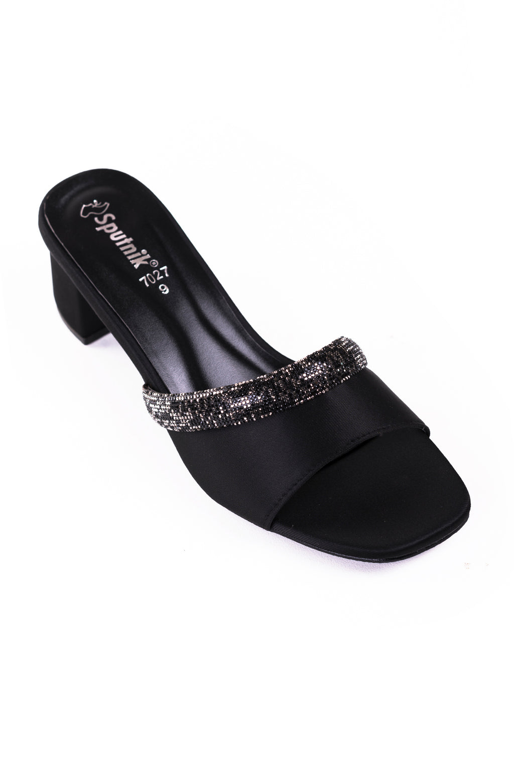 Black Fancy Slipper L02474/002