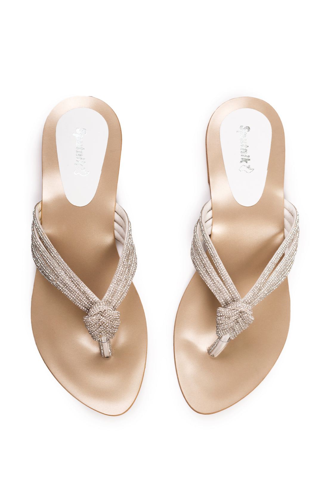 White Flat Slipper K02187/003