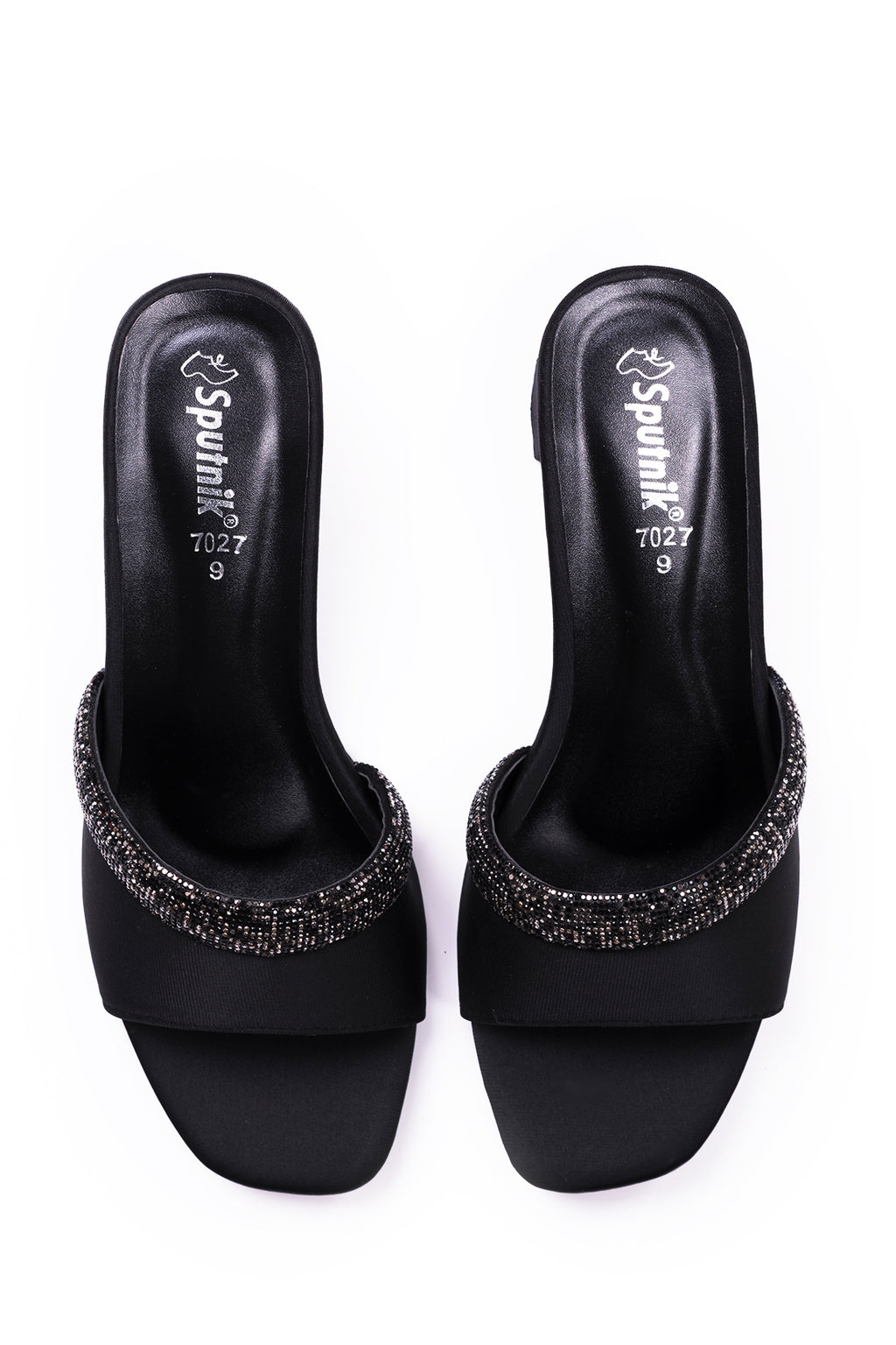 Black Fancy Slipper L02474/002