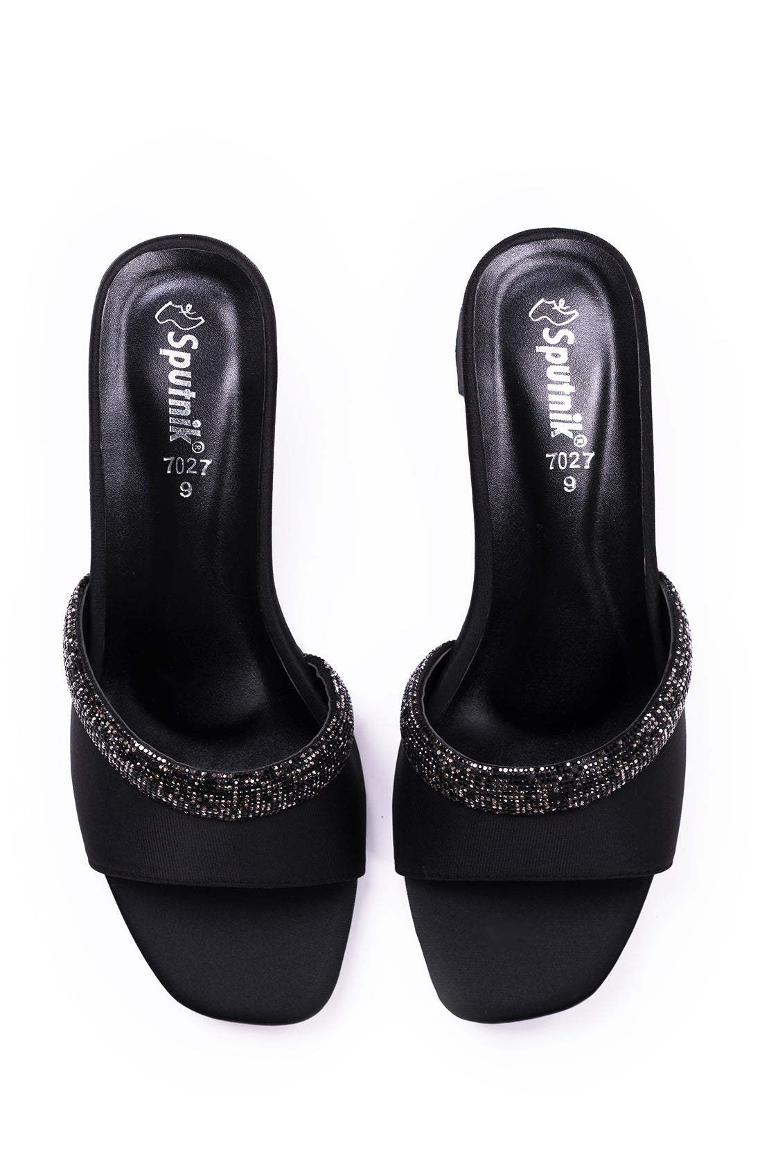 Black Fancy Slipper L02474/002