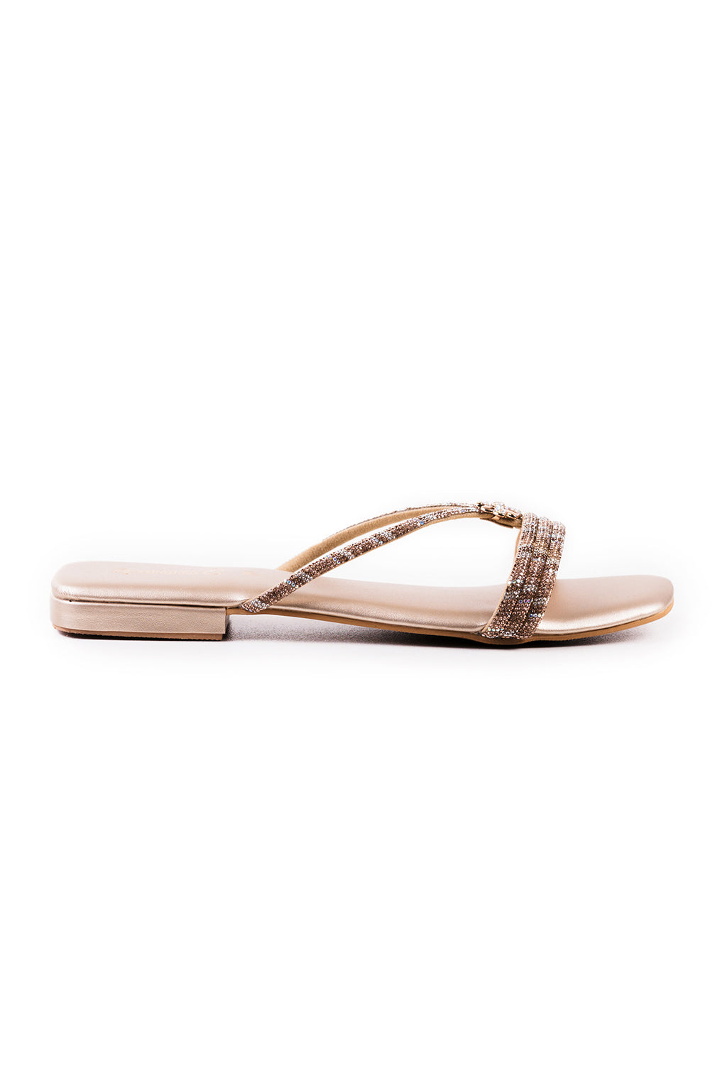 Golden Flat Slipper K02114/011