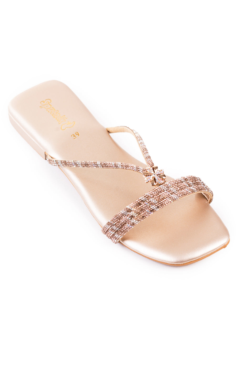 Golden Flat Slipper K02114/011
