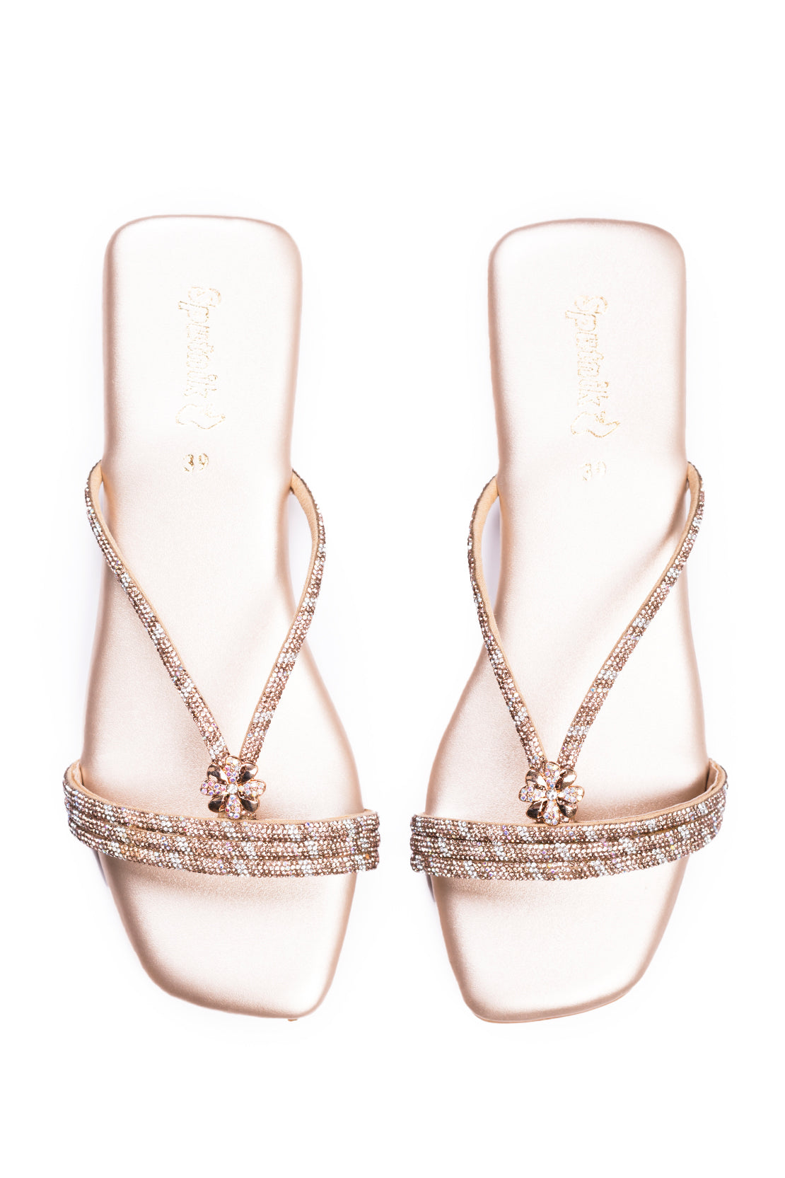 Golden Flat Slipper K02114/011