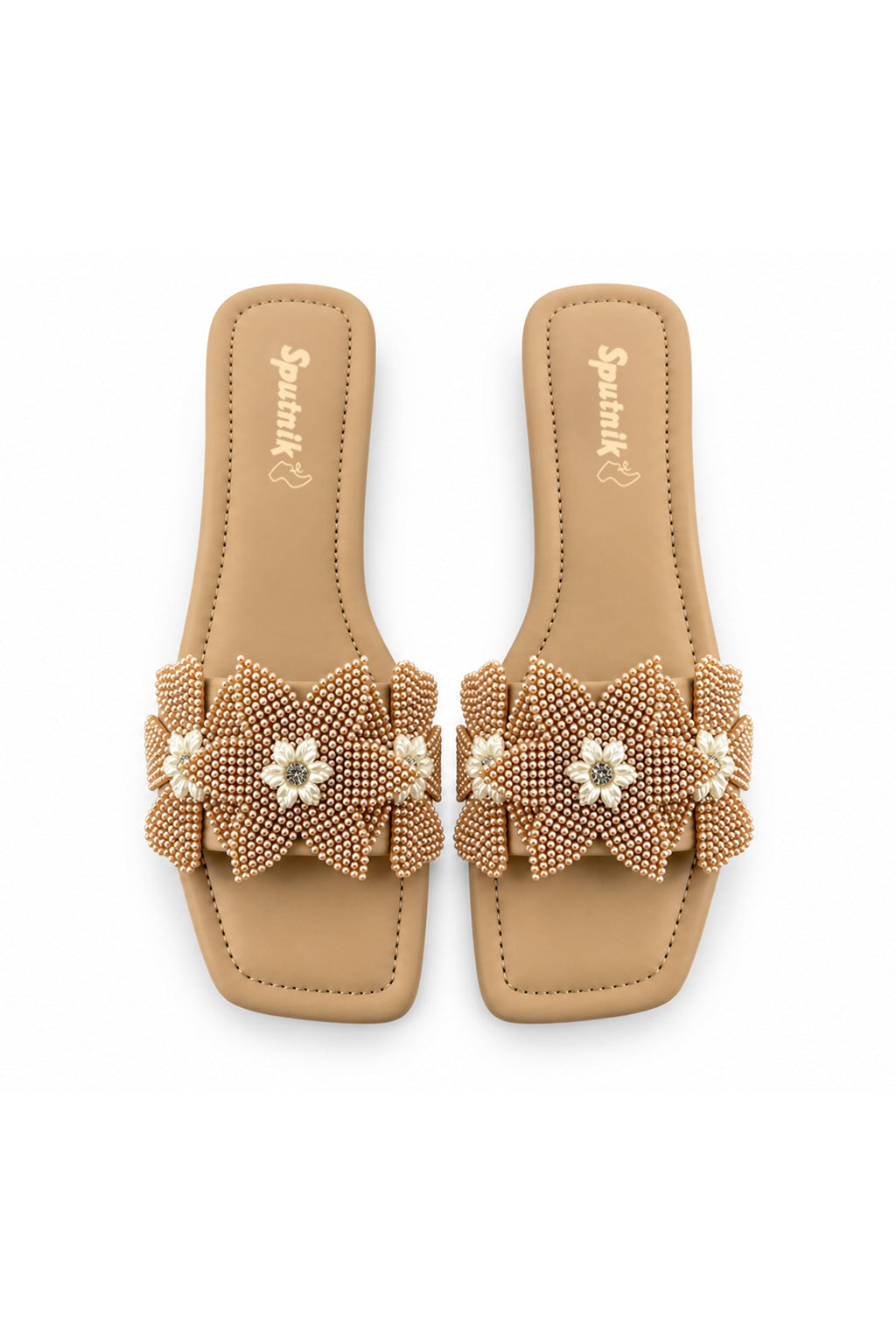 Peach Flat Slipper L03274/130