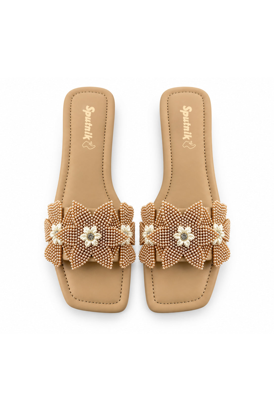 Peach Flat Slipper L03274/130