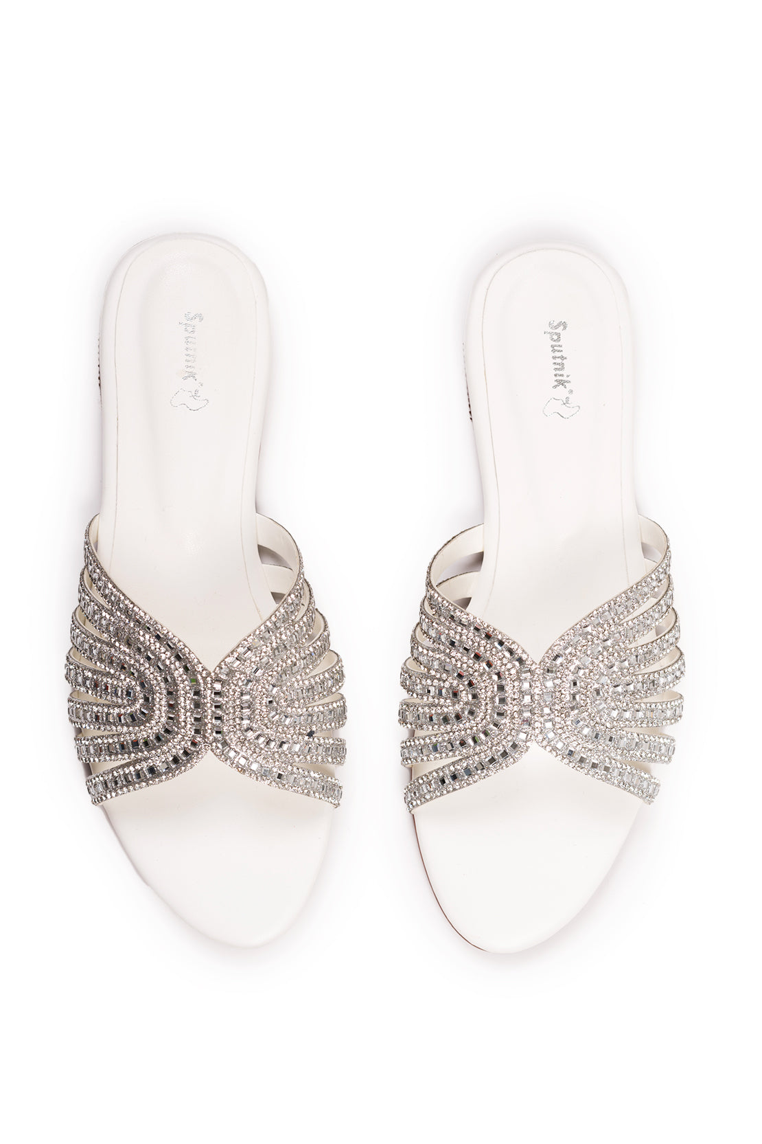 White Flat Slipper L03297/003
