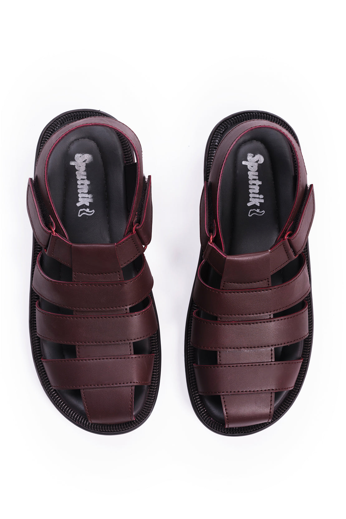 Maroon Sandal K00735/017