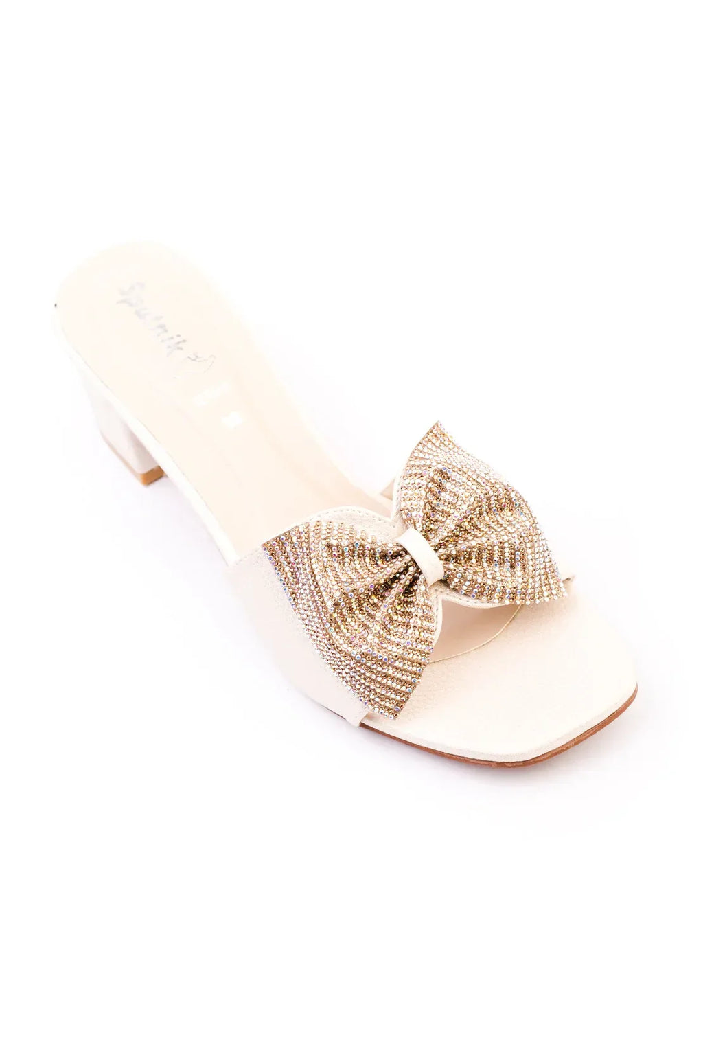 Fawn Golden Fancy Slipper J02406/611