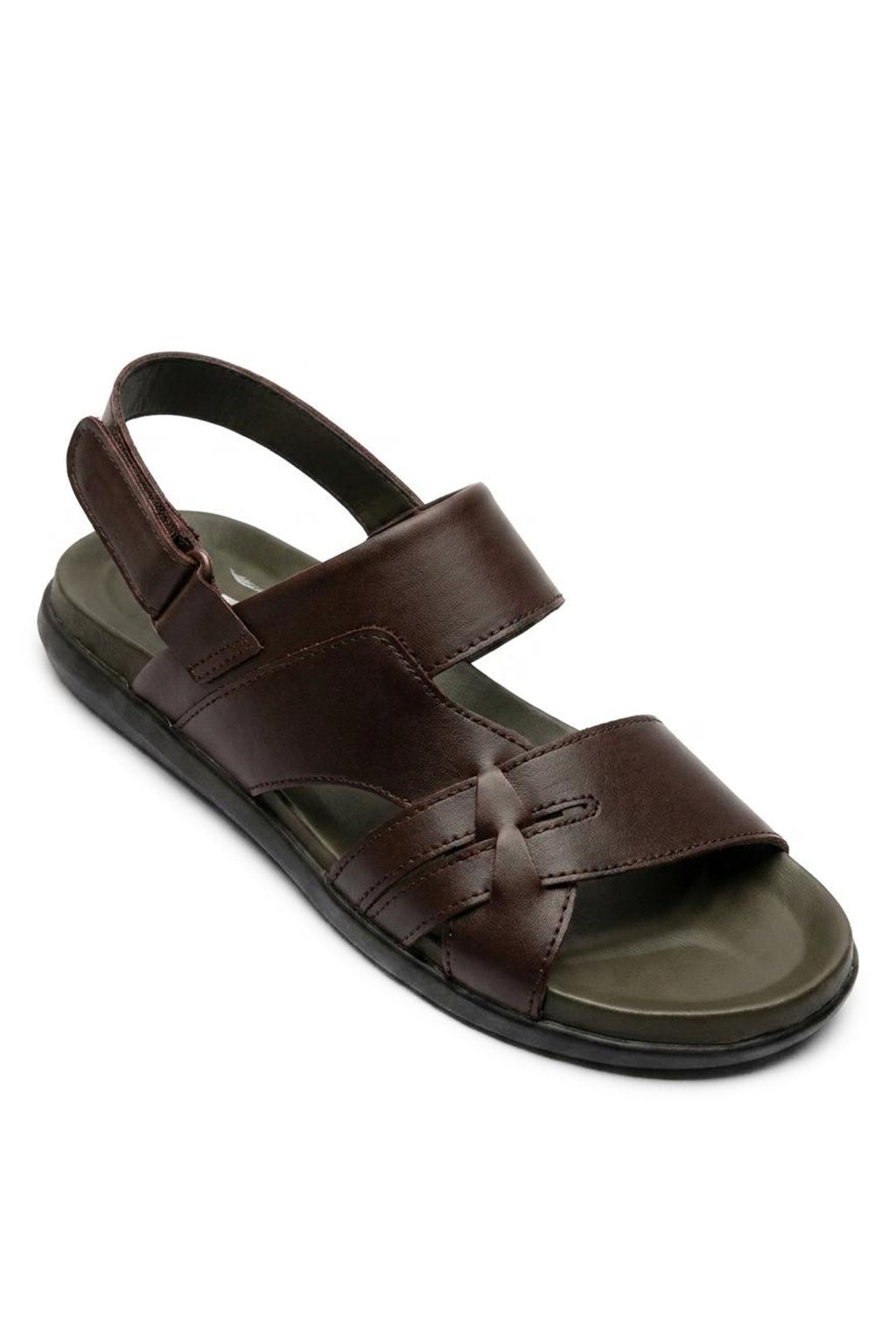 Maroon Sandal K00751/017