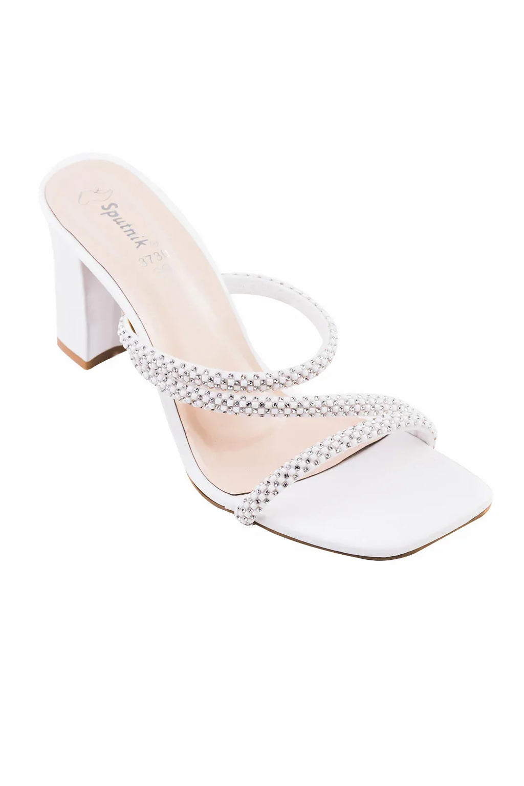 White Fancy Slipper K02708/003