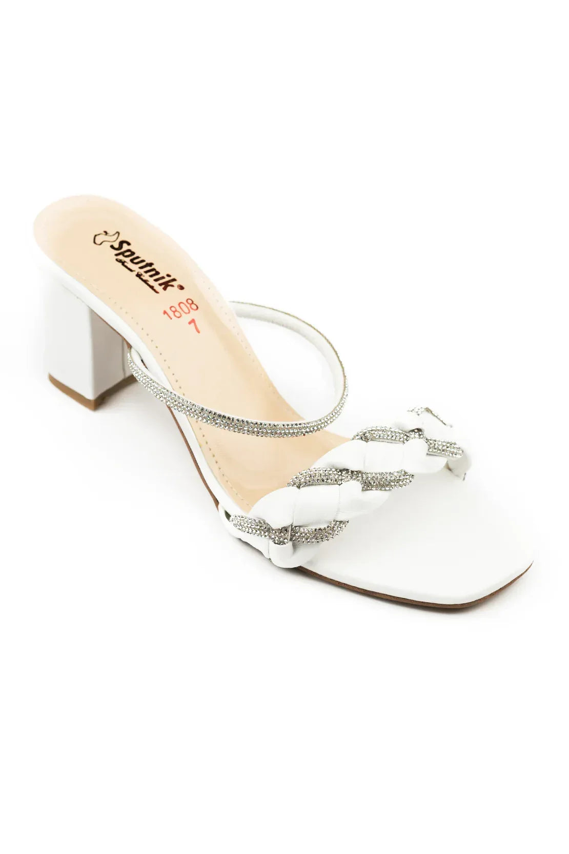 White Fancy Slipper J02725/003