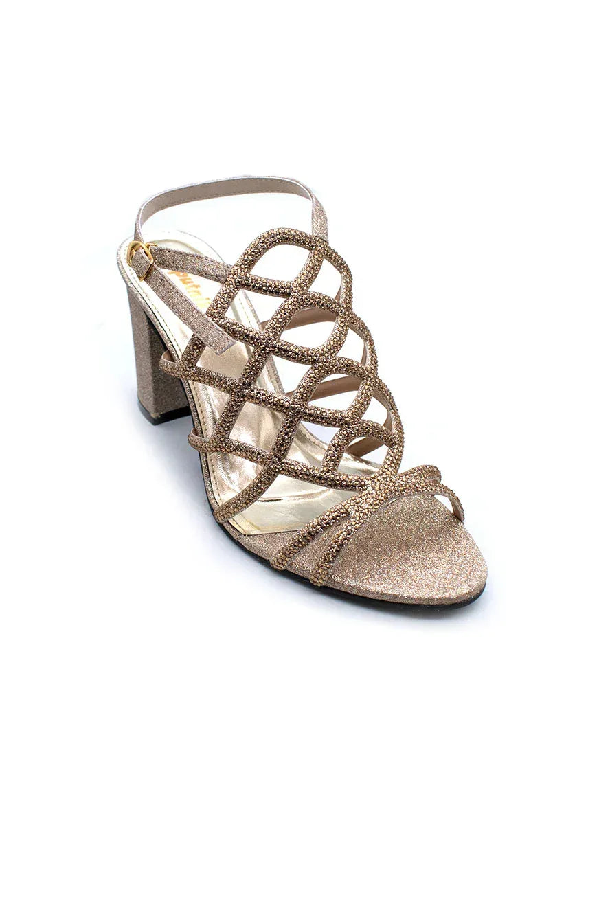 Golden Fancy Sandal F03458/011