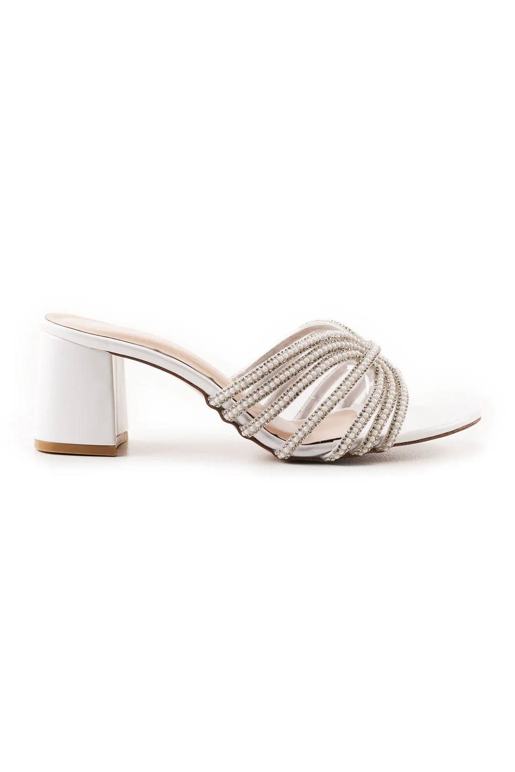 White Fancy Slipper L02773/003