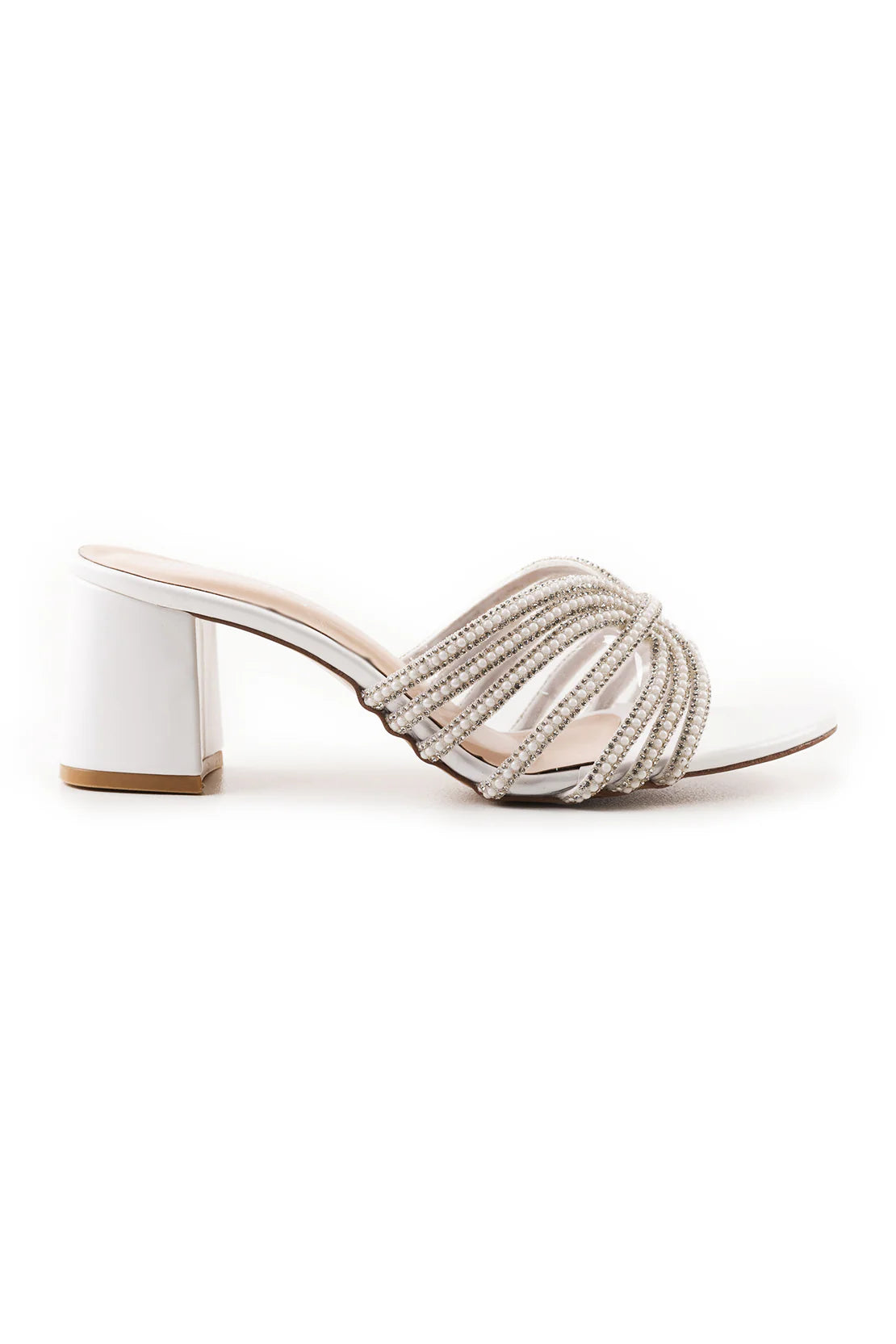 White Fancy Slipper L02773/003