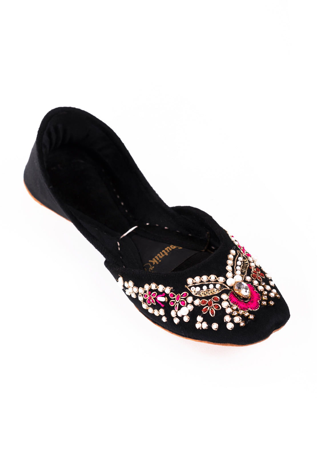 Black Multi Khussa K04255/245