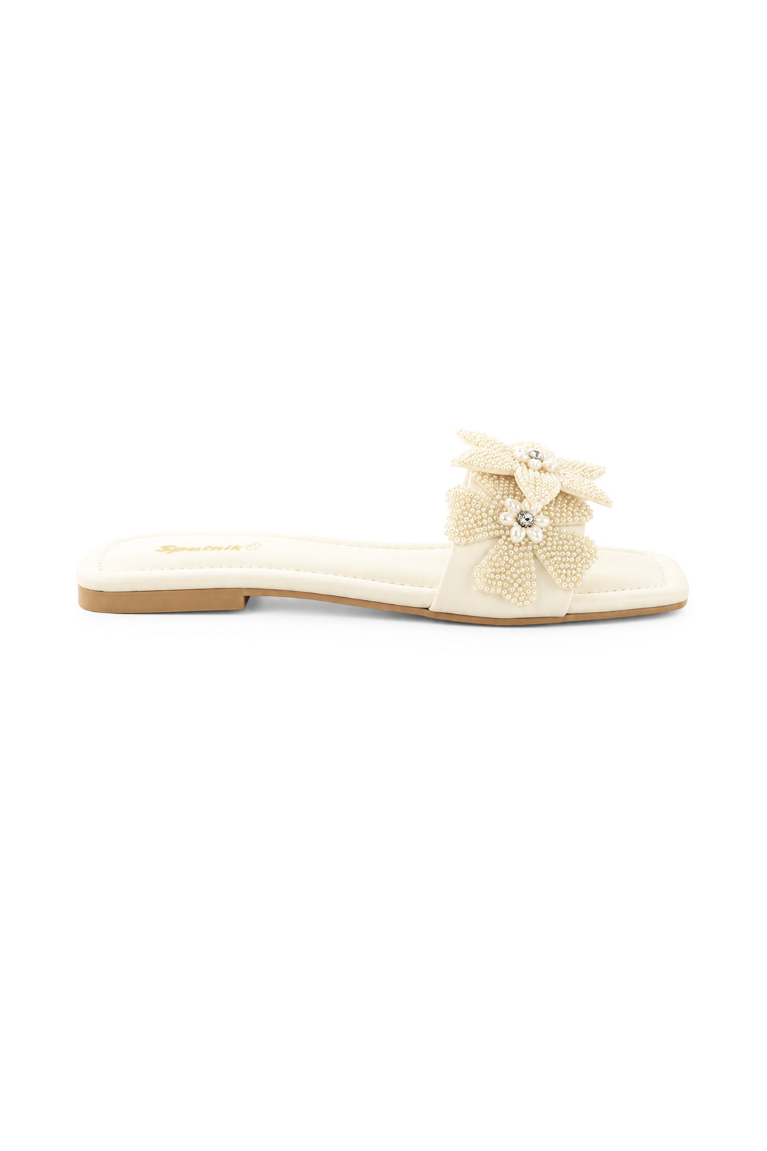 White Flat Slipper L03274/003