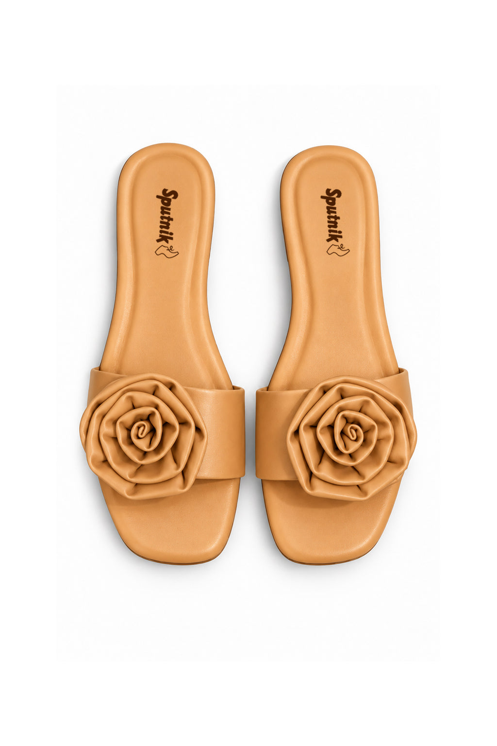 Camel Flat Slipper L02931/09c