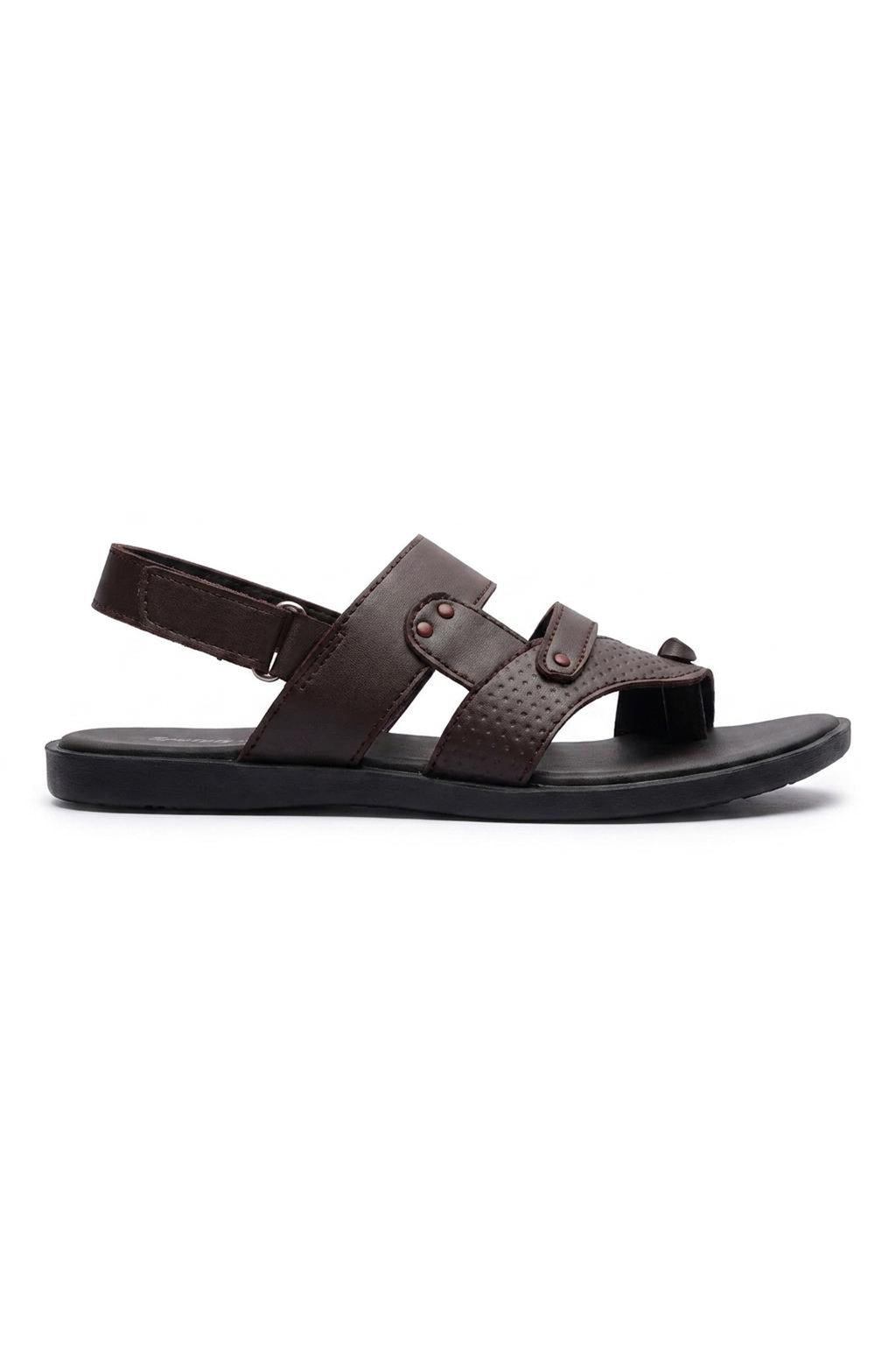 Maroon Sandal K00793/017