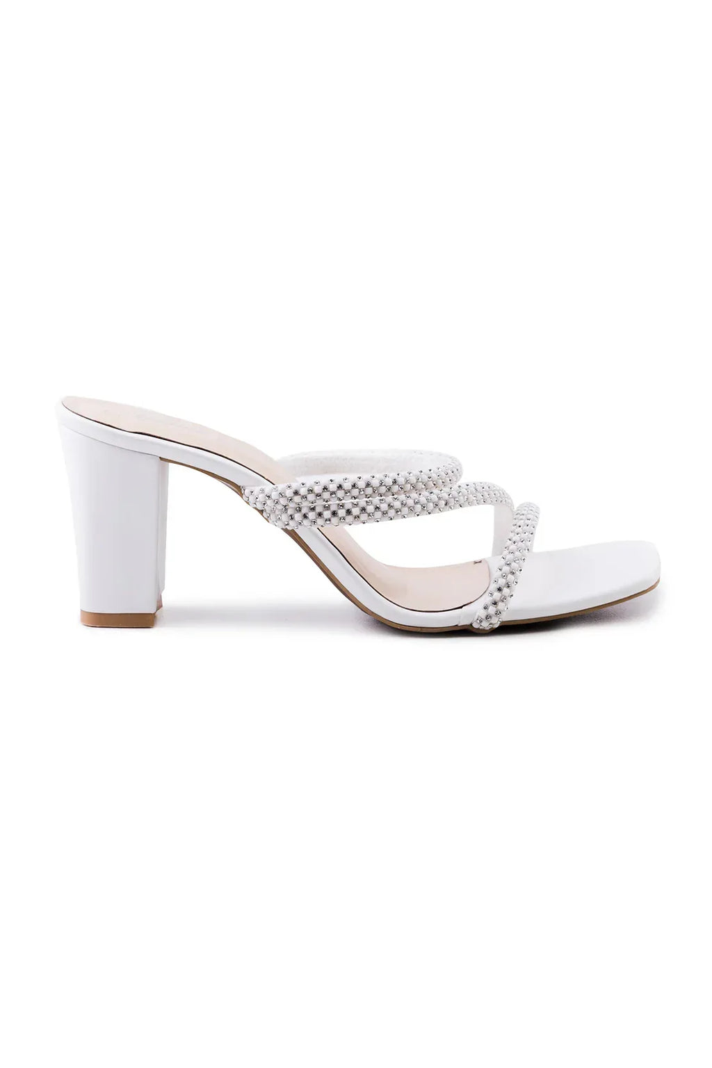 White Fancy Slipper K02708/003