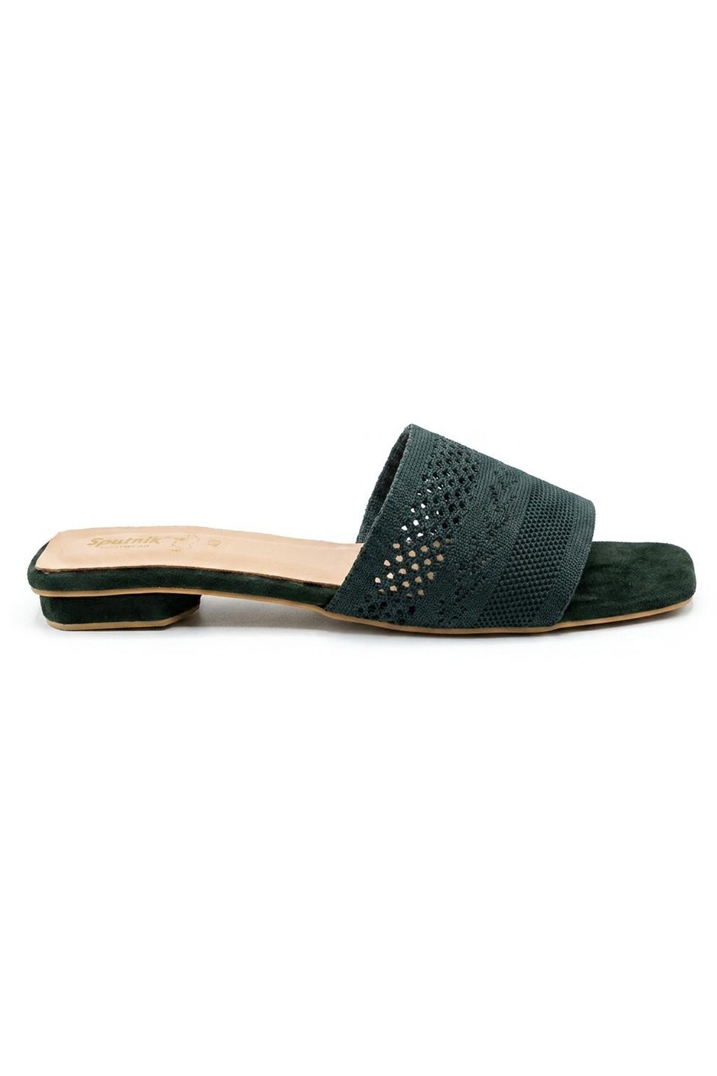 Green Flat Slipper H02212/007