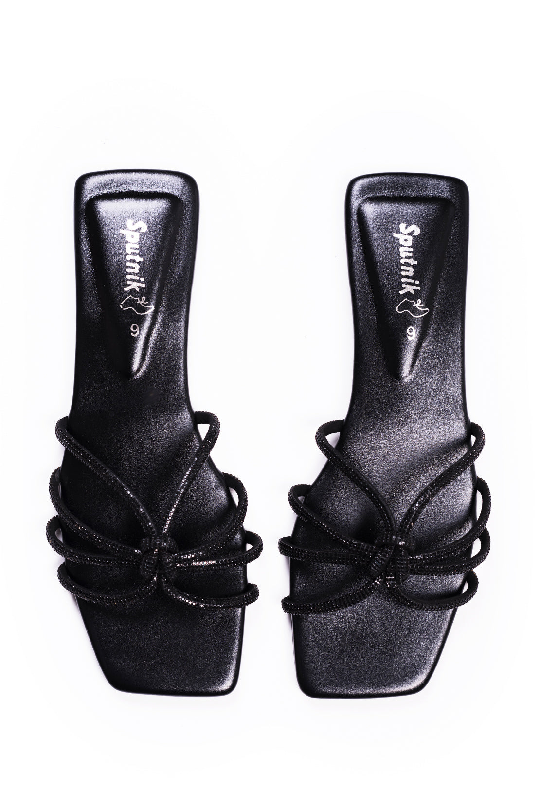 Black Flat Slipper KK3225/002