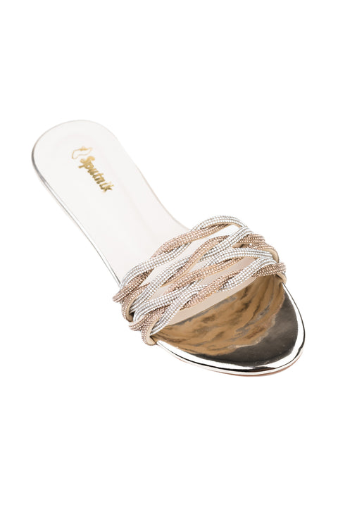 Golden Flat slipper J02105/011