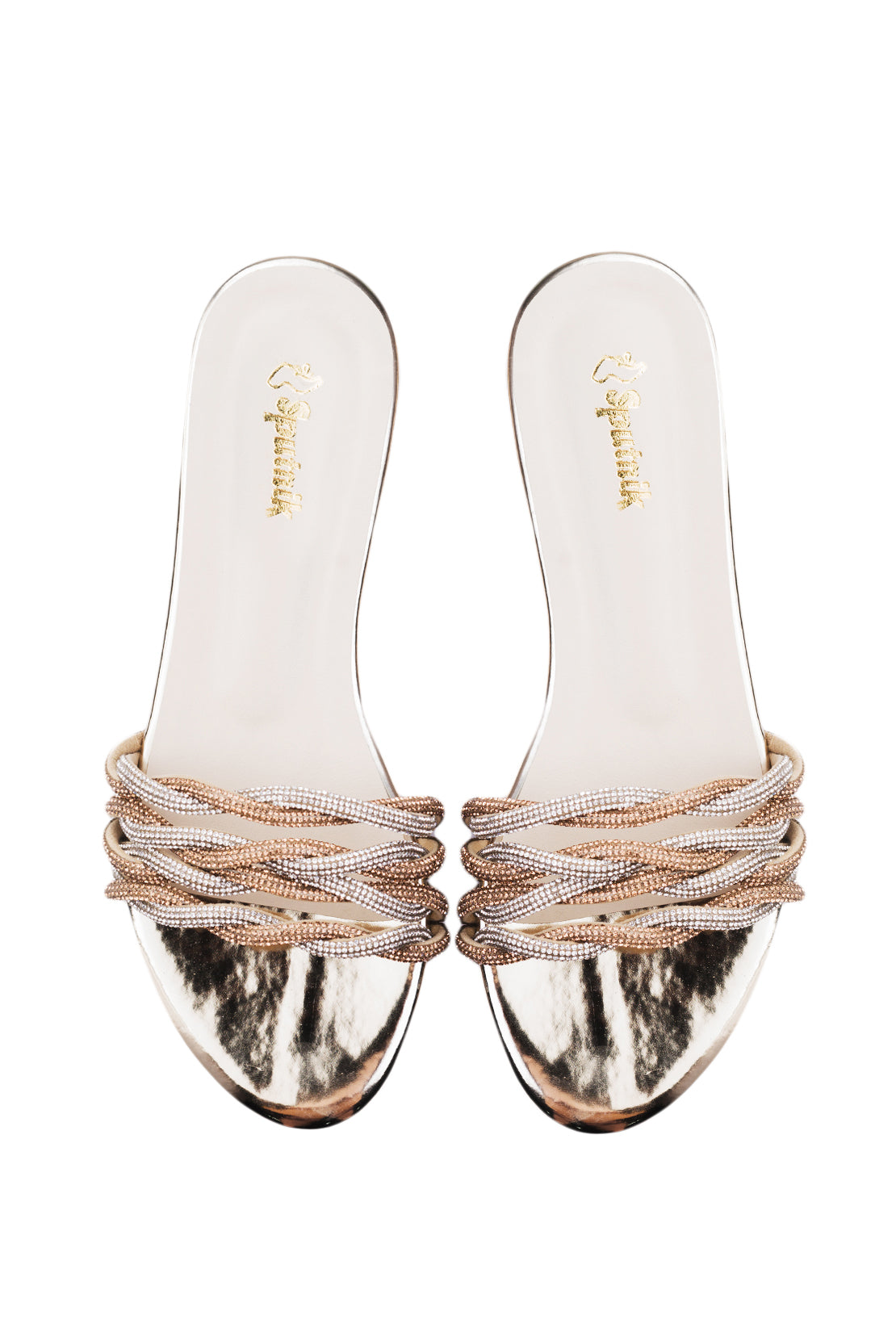 Golden Flat slipper J02105/011