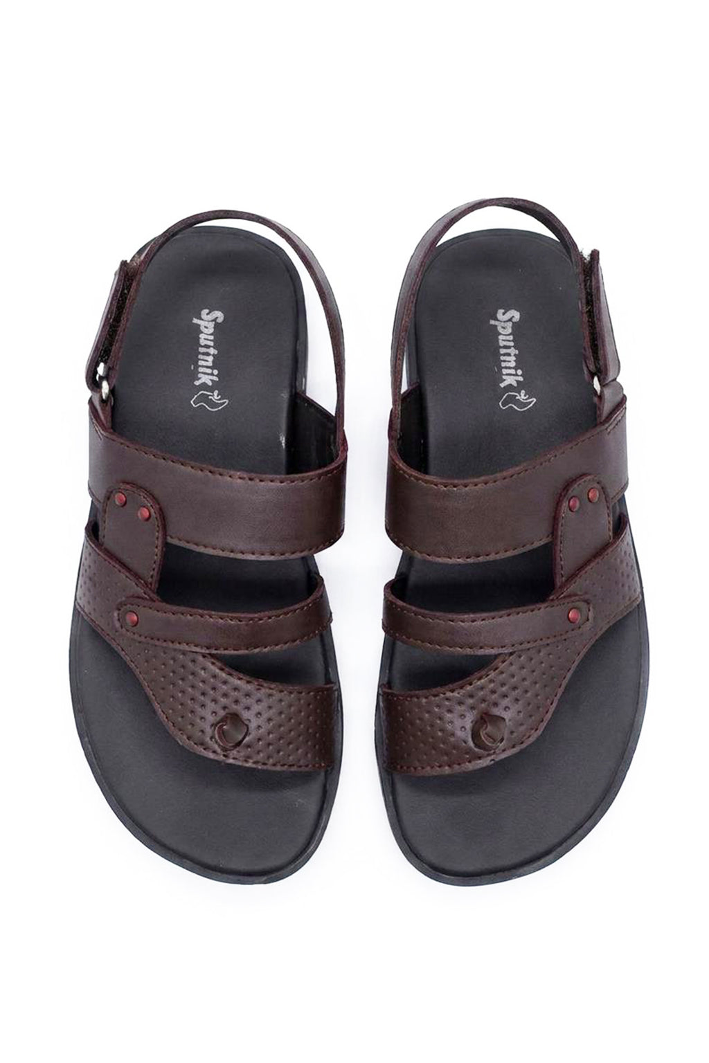 Maroon Sandal K00793/017