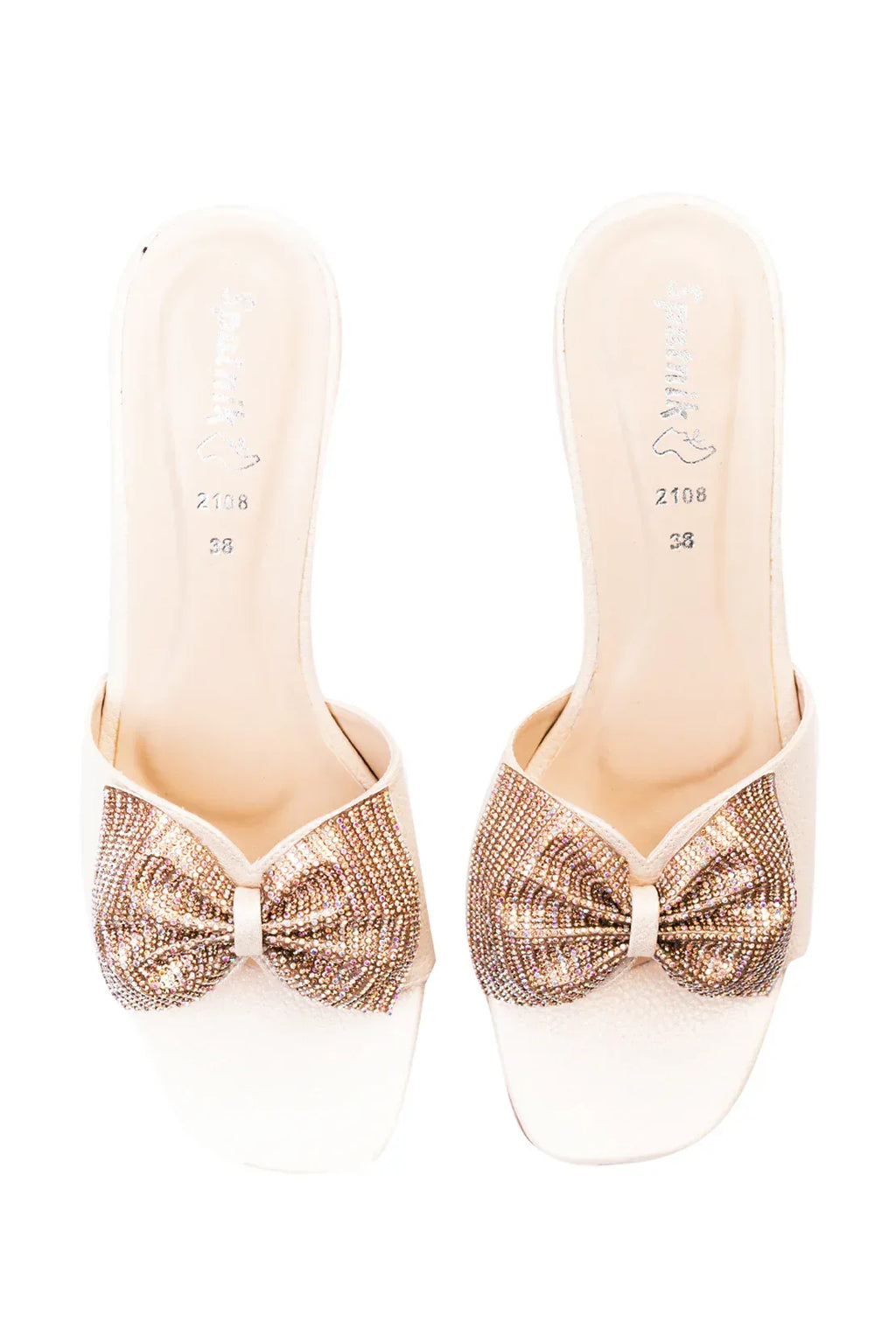 Fawn Golden Fancy Slipper J02406/611