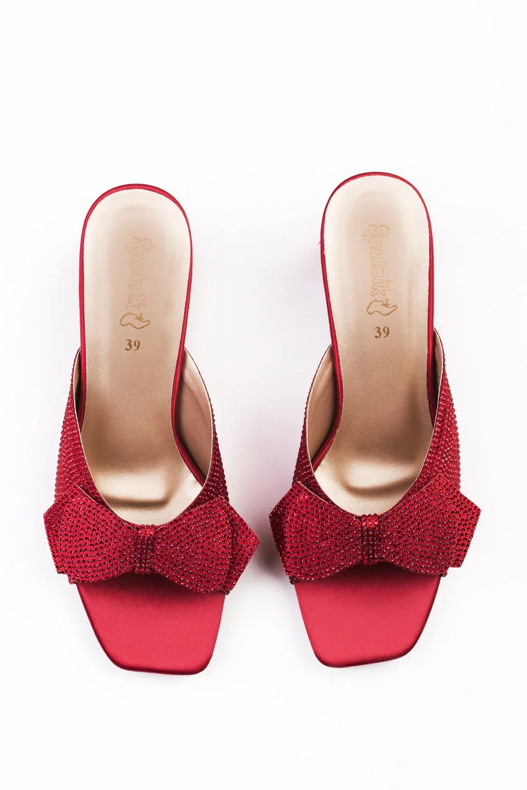 Maroon Fancy Slipper K02482/017