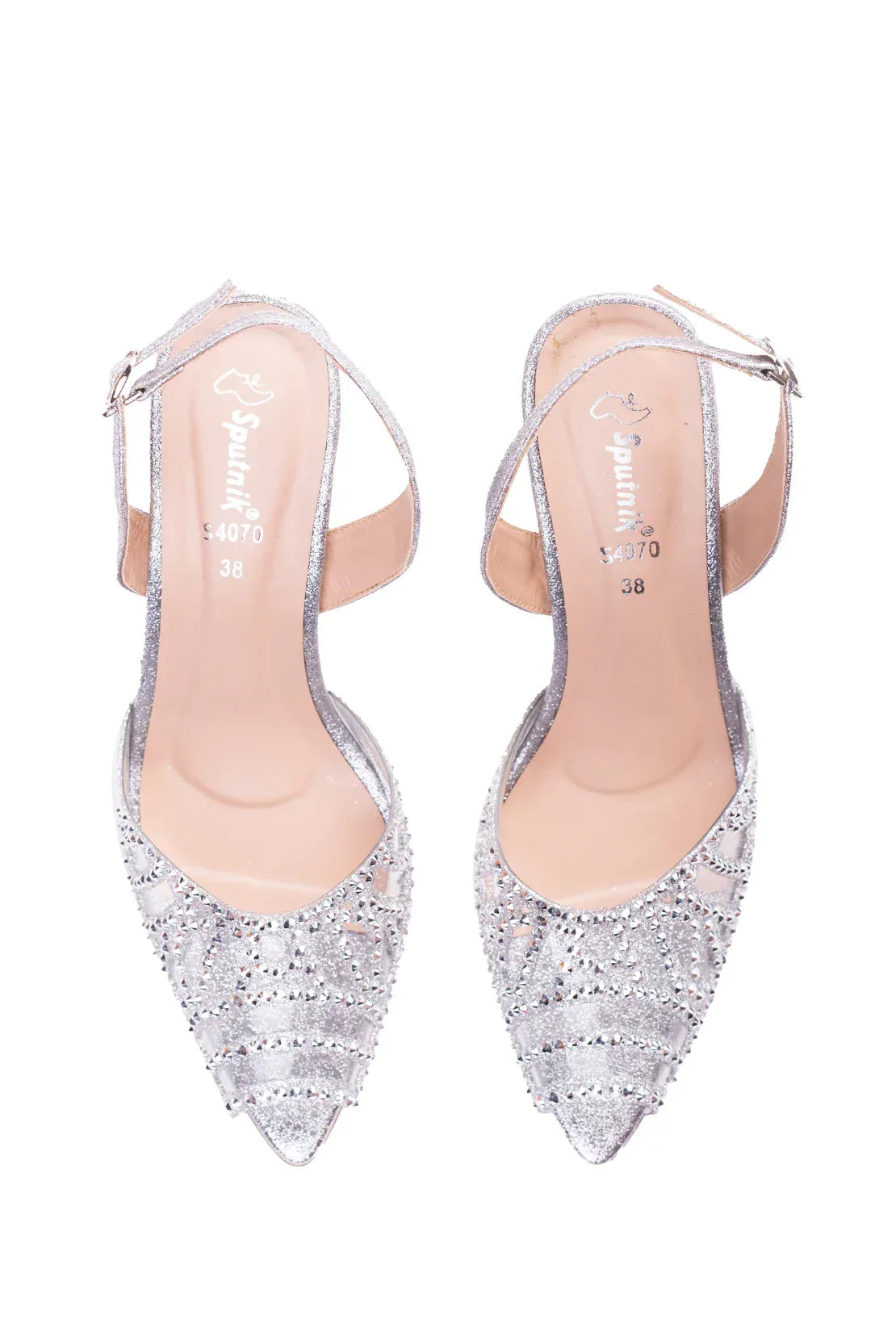 Silver Fancy Sandal K04059/010
