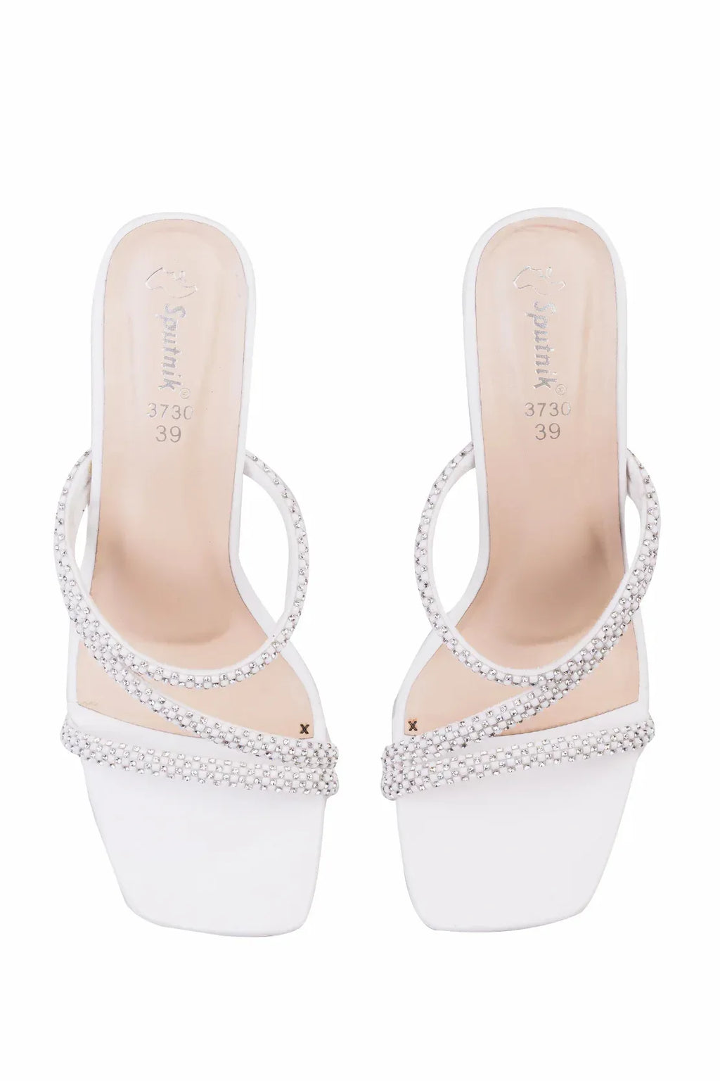 White Fancy Slipper K02708/003
