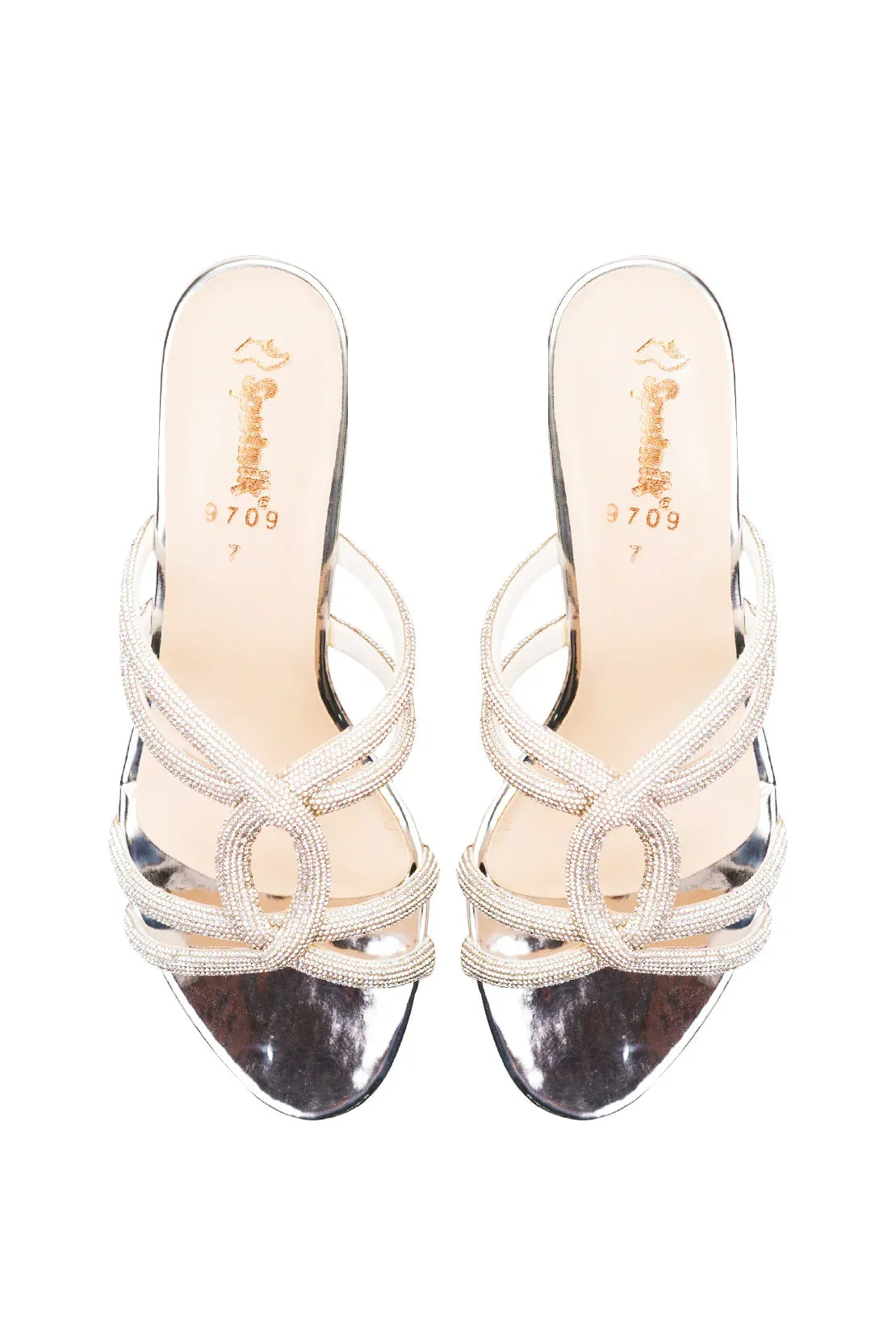 Silver Fancy Slipper J02436/010