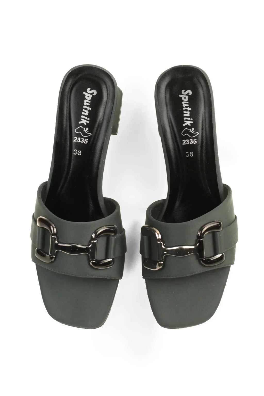 Green Casual Heel K02495/007