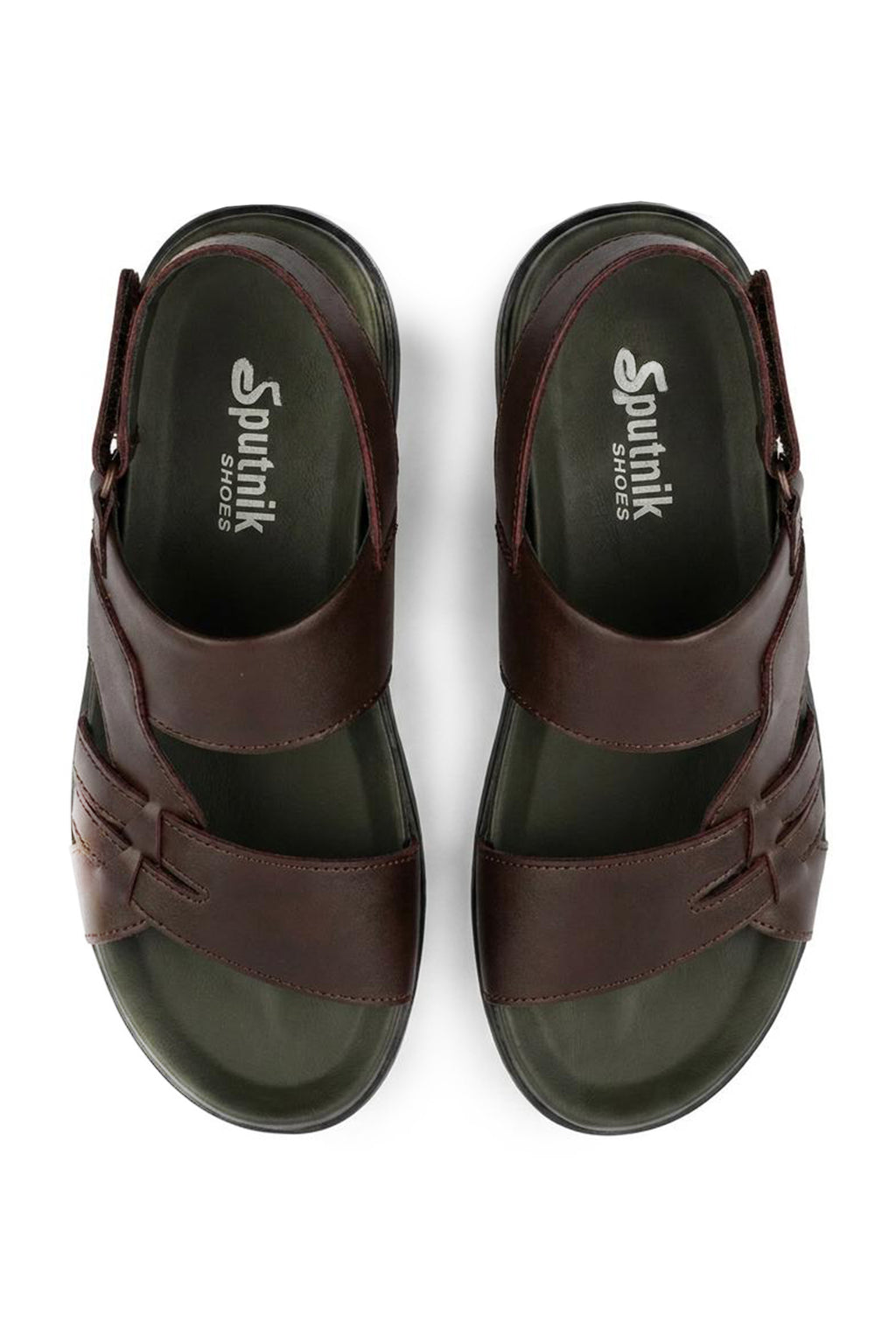 Maroon Sandal K00751/017